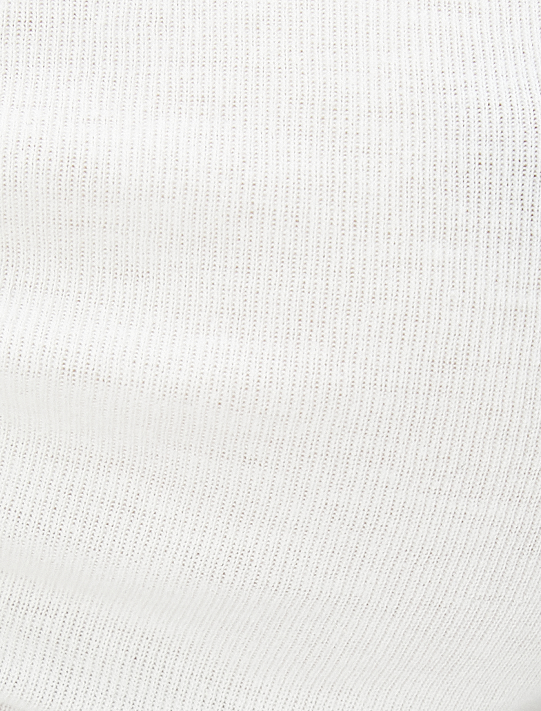   Uzun Kollu Tişört Crop V Yaka Büzgülü