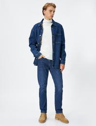 Skinny Fit Kot Pantolon - Michael Jean