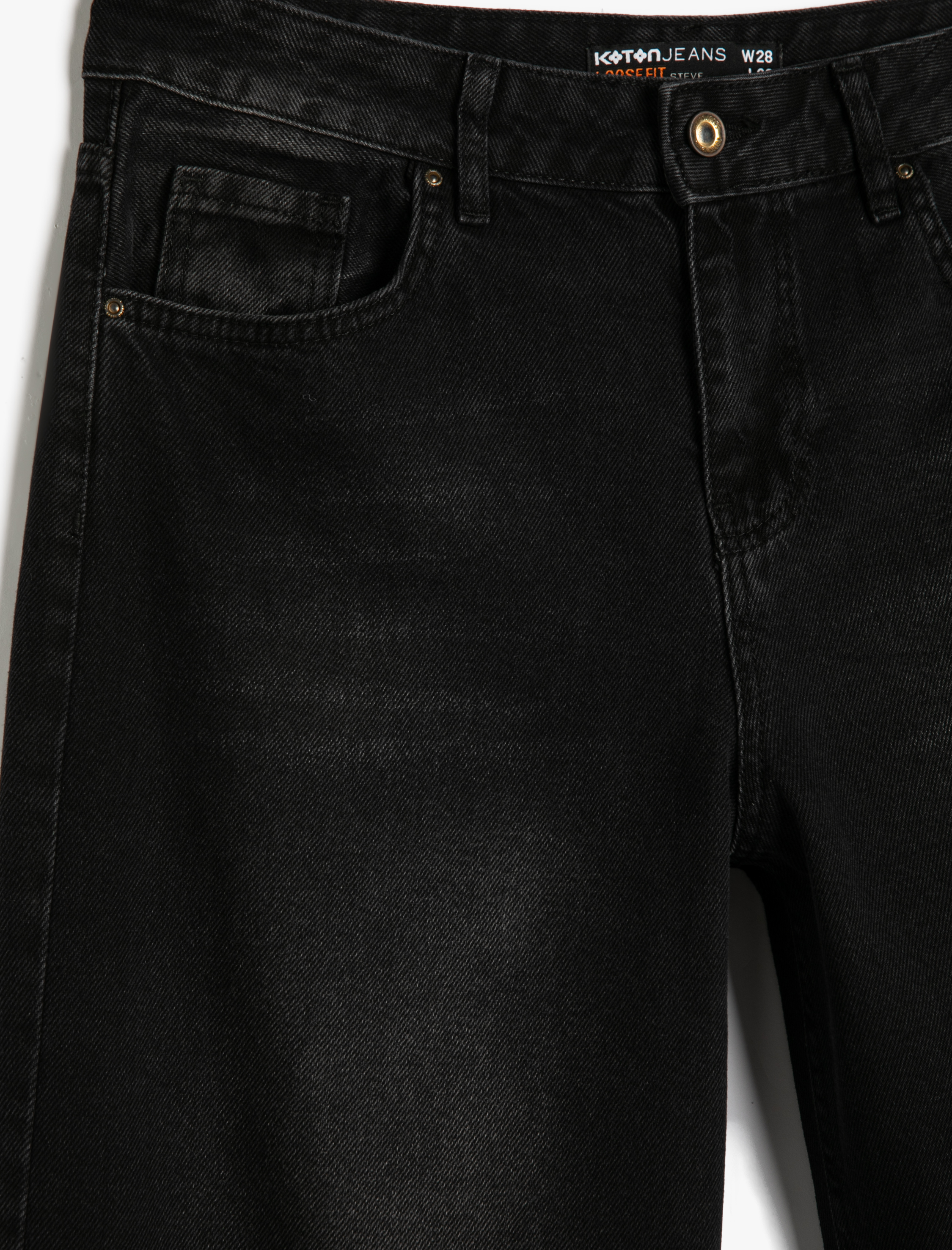   Bol Paça Kot Pantolon Normal Bel - Loose Fit