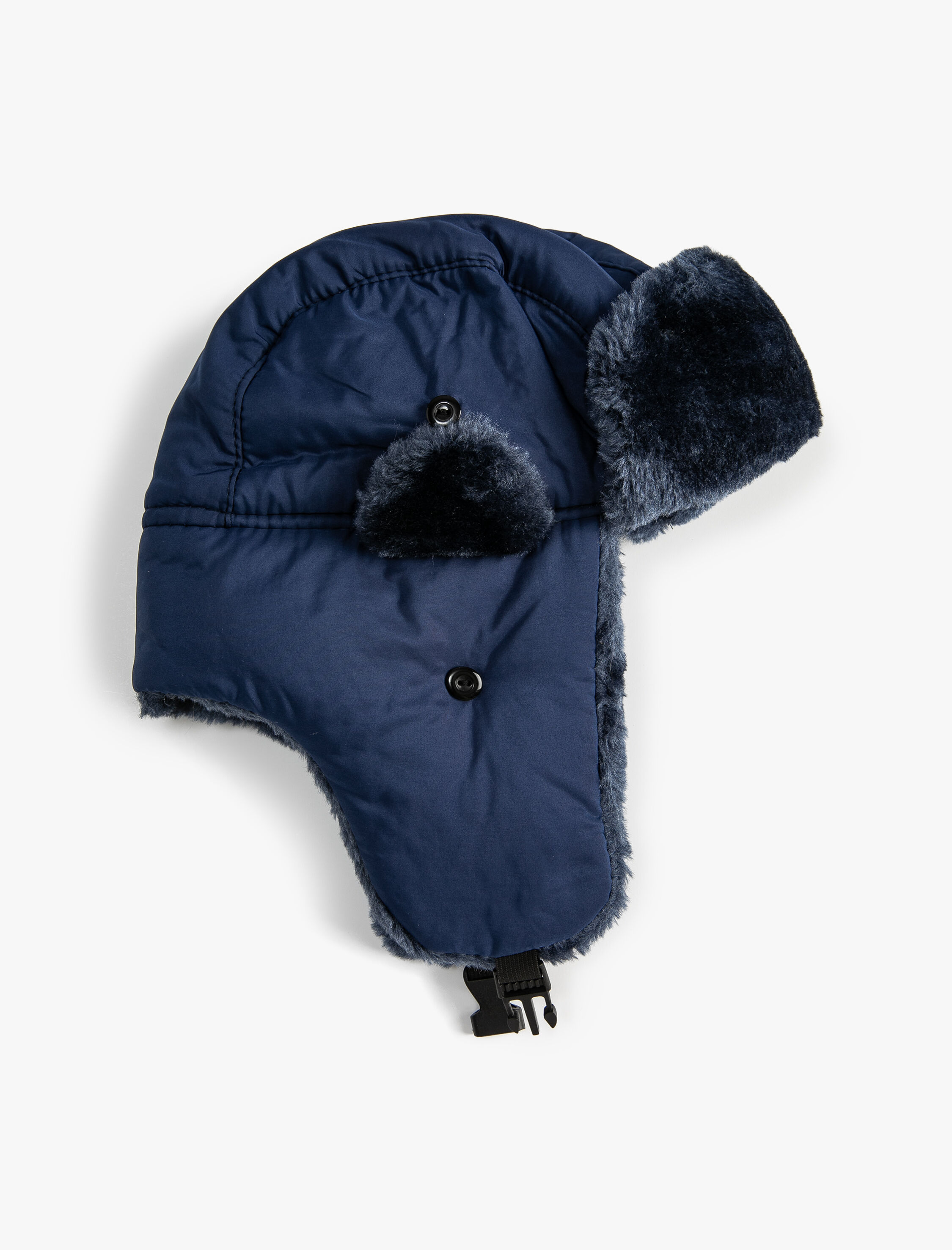  Erkek Çocuk Kışlık Pilot Şapkası Çift Taraflı Kulak Kapaklı