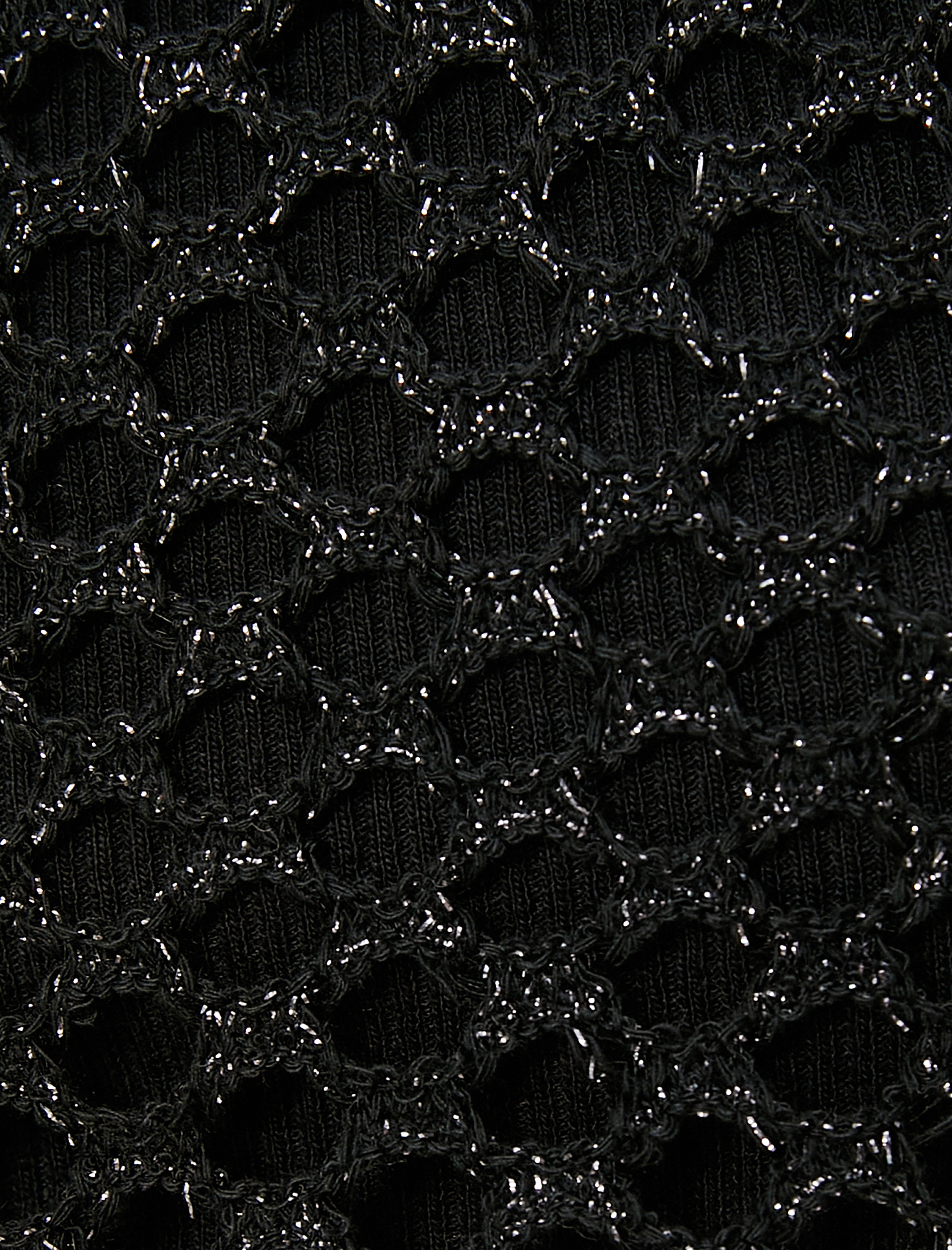   Uzun Kollu Tişört Crop Sim Detaylı Ajurlu İspanyol Kollu Rahat Kesim