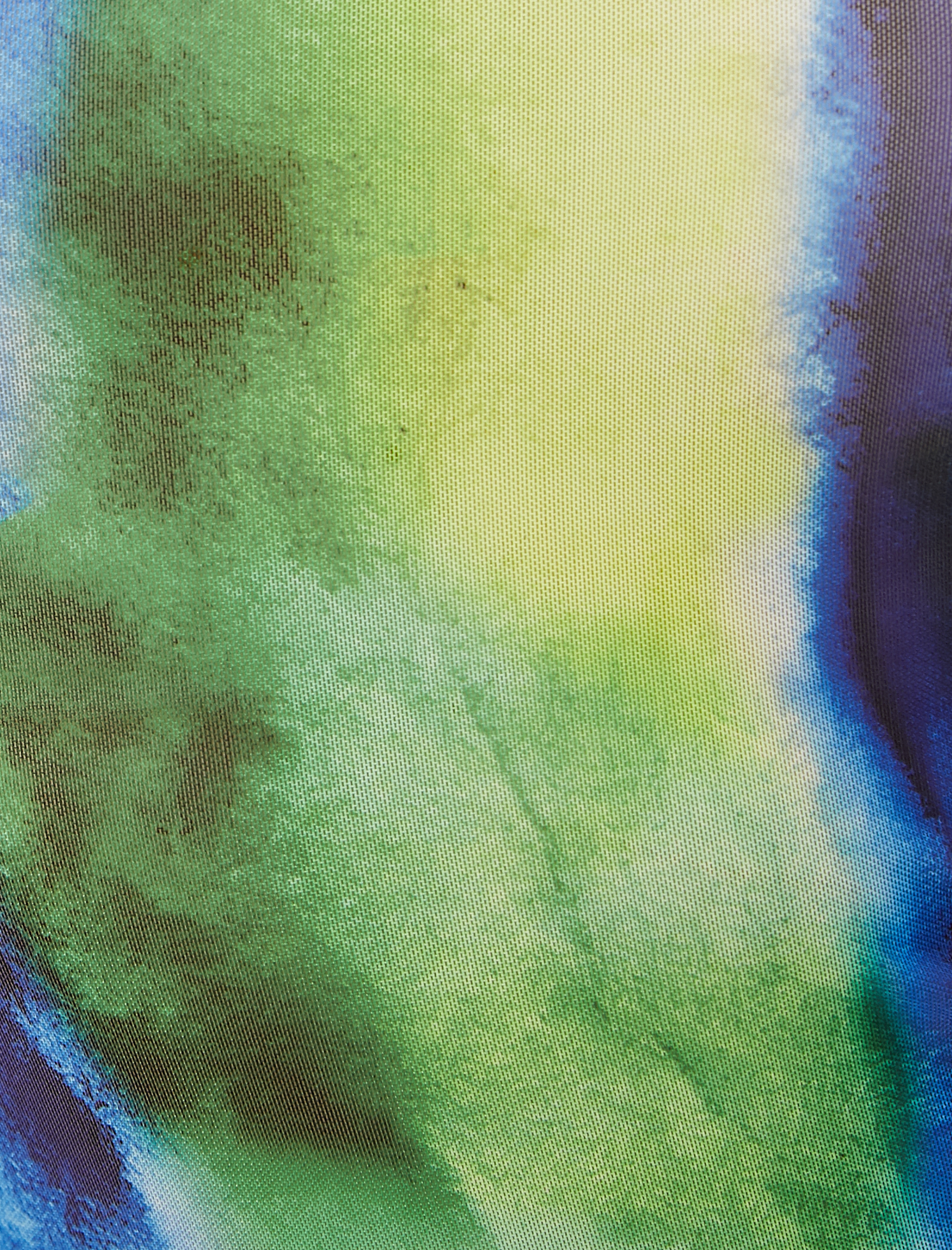   Şifon Plaj Elbisesi Halter Yaka Batik Desenli