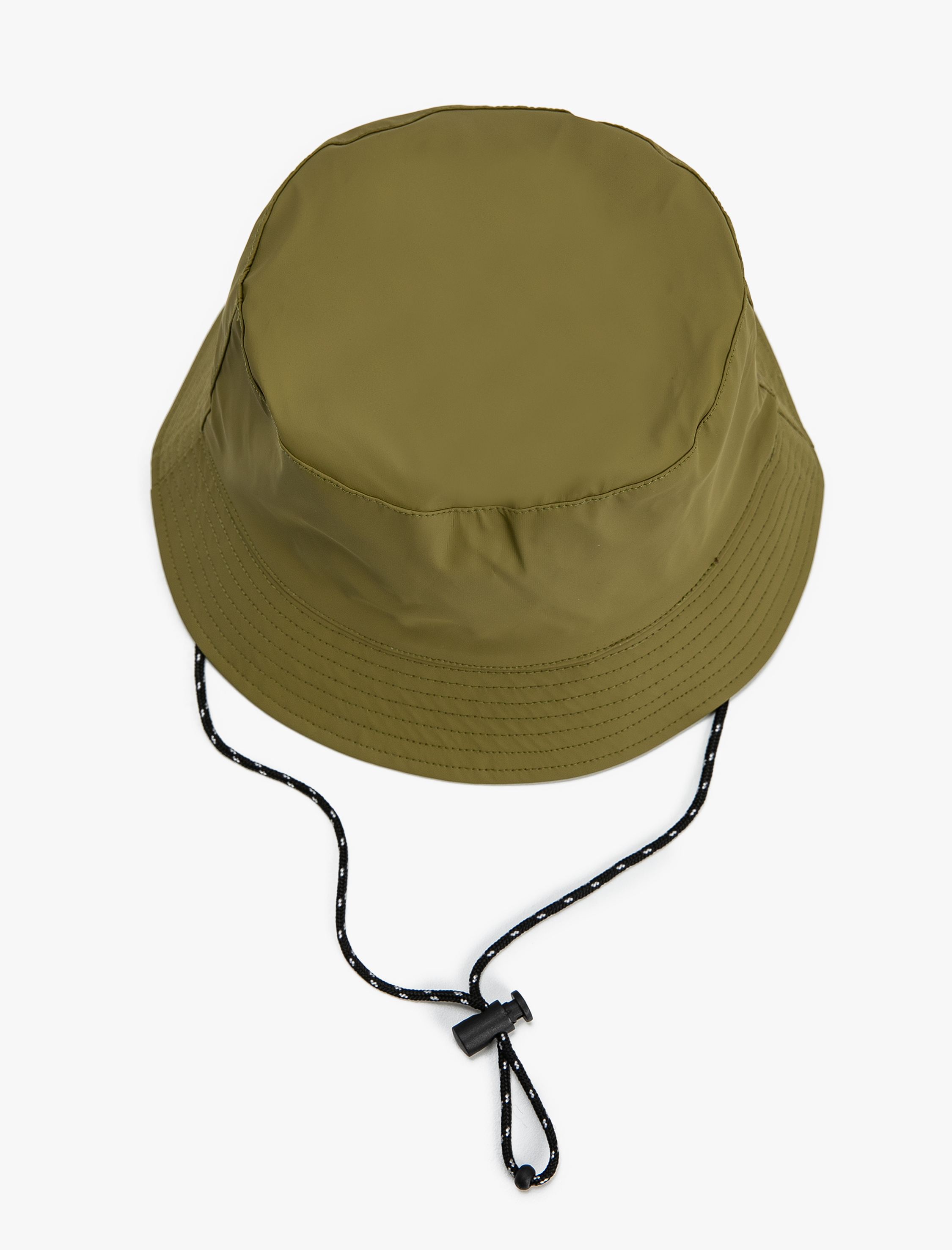 Erkek Bucket Şapka Ayarlanabilir İp Askılı Çift Taraflı