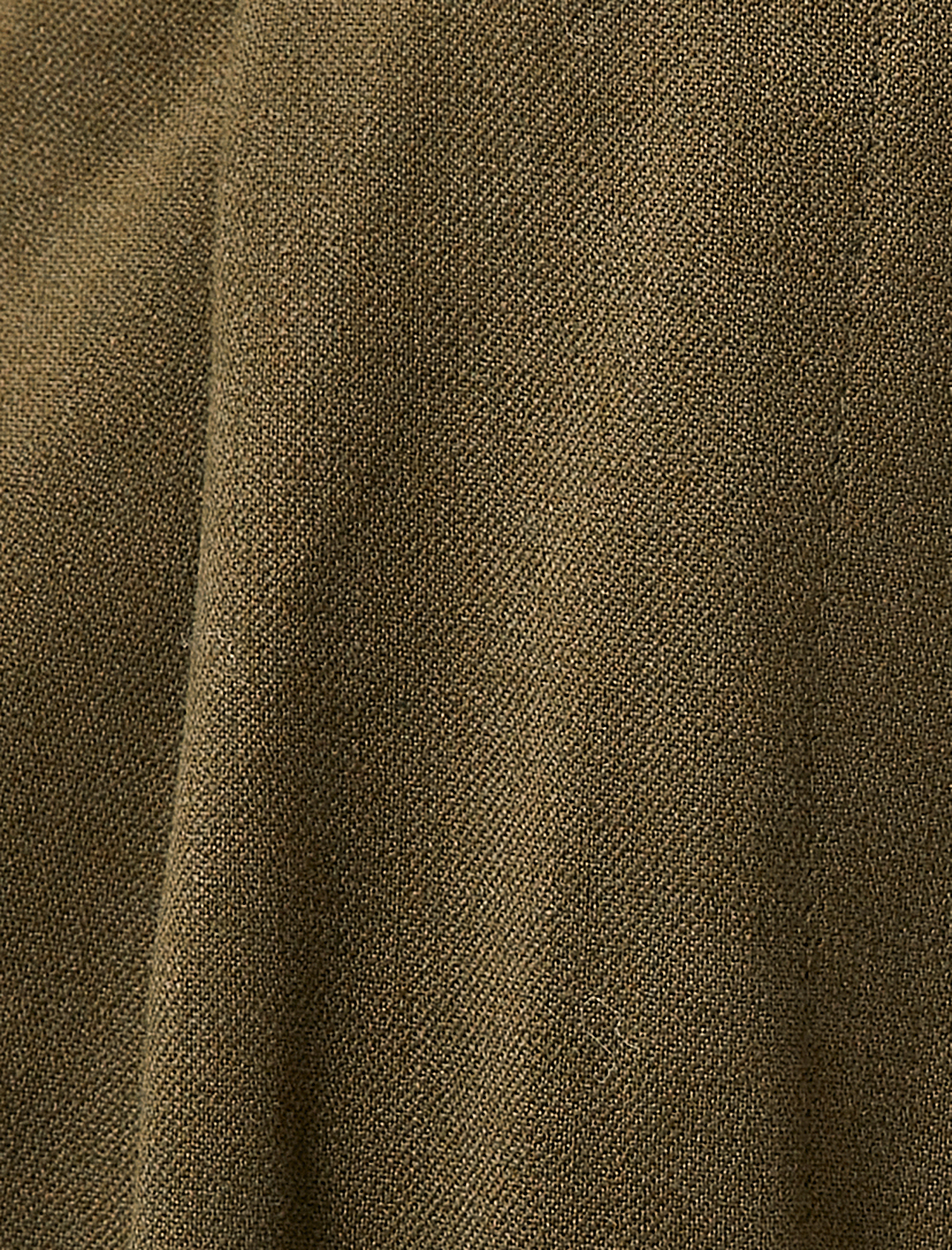   Düz Paça Pantolon Pileli Cep Detaylı Düğmeli