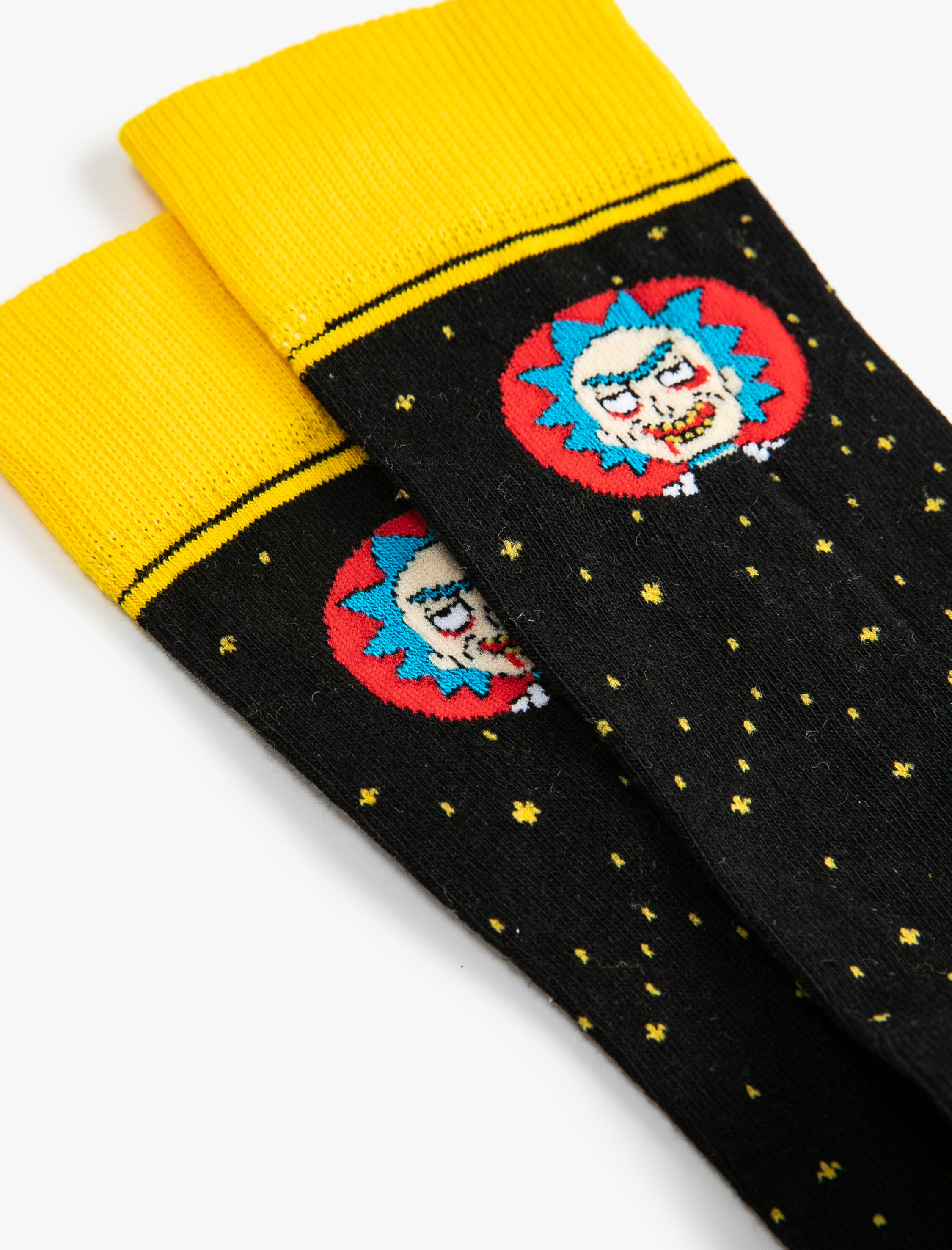  Erkek Rick and Morty Çorap Lisanslı İşlemeli