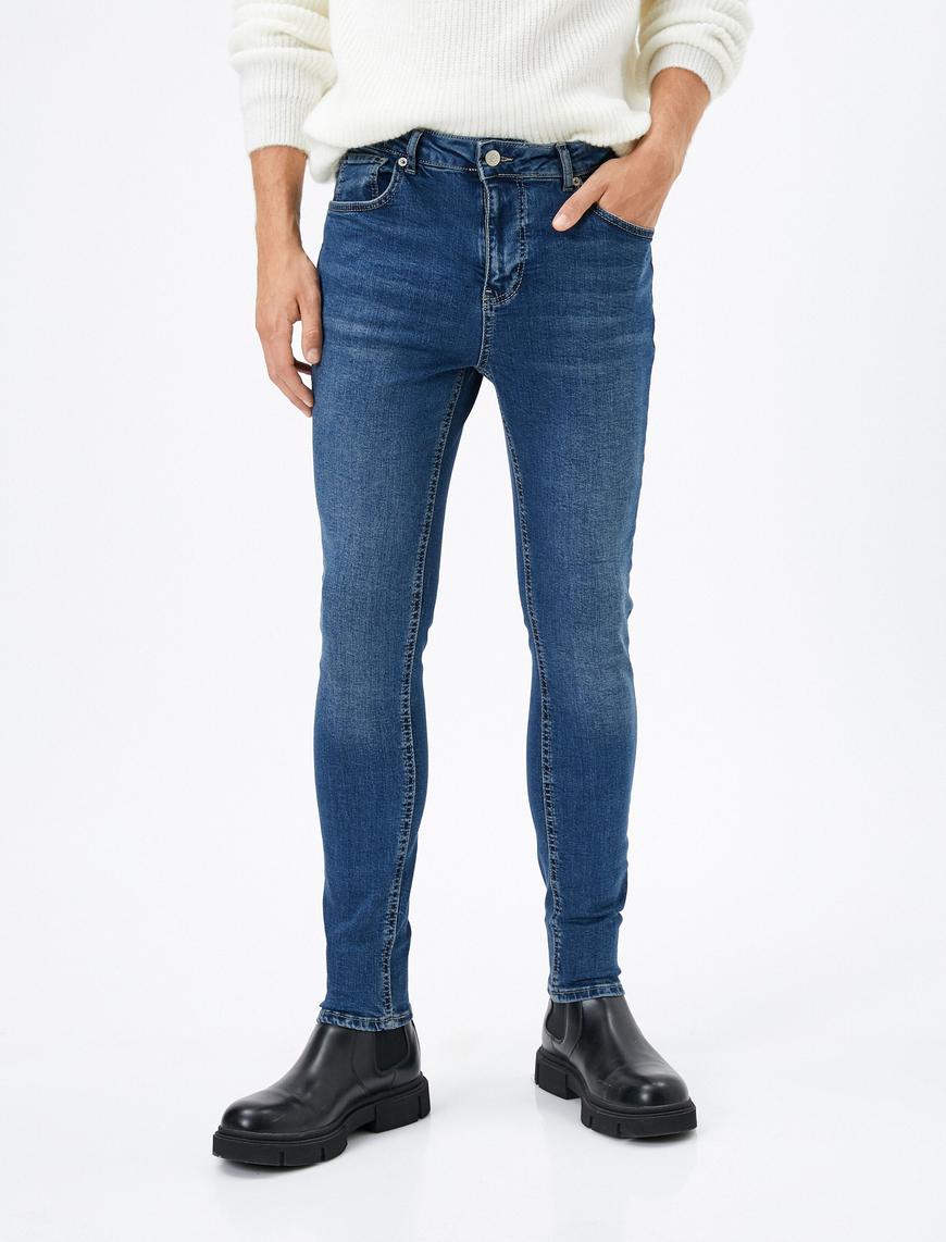   Super Skinny Fit Kot Pantolon - Justin Jean
