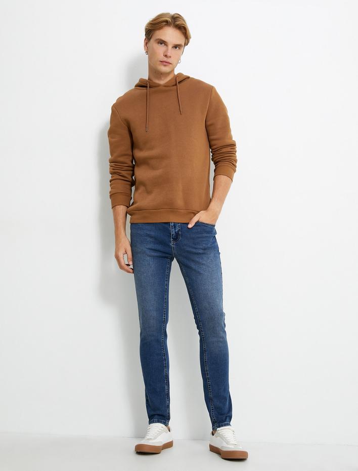  Skinny Fit Kot Pantolon - Michael Jean