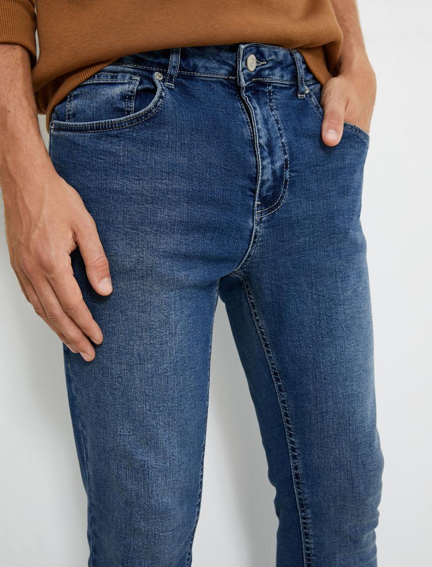   Skinny Fit Kot Pantolon - Michael Jean
