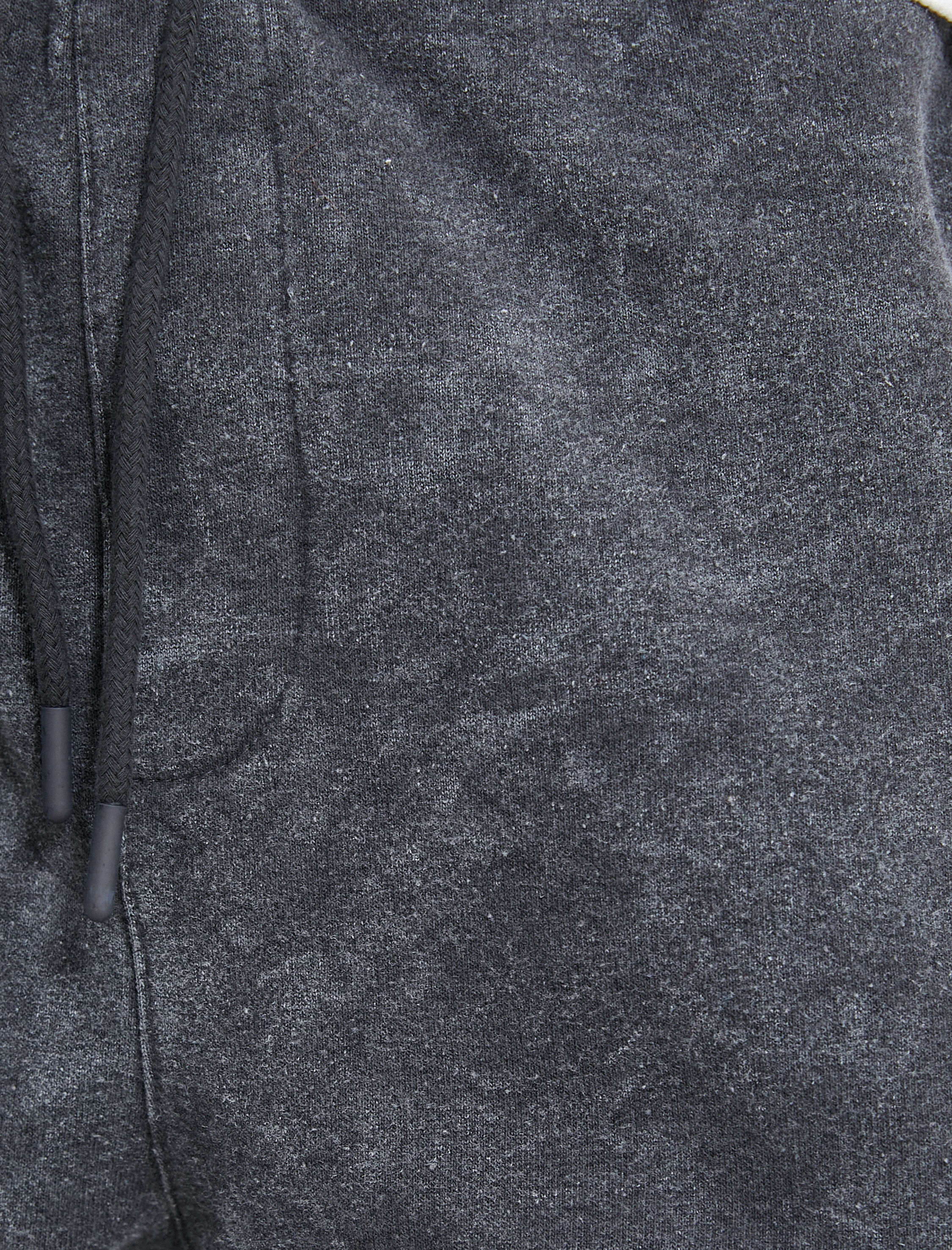 Jogger Eşofman Altı Yıkamalı Beli Bağcıklı Cepli