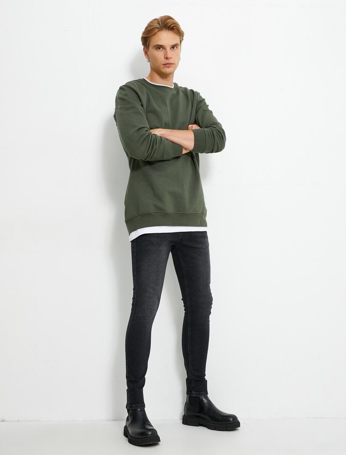  Super Skinny Fit Kot Pantolon - Justin Jean