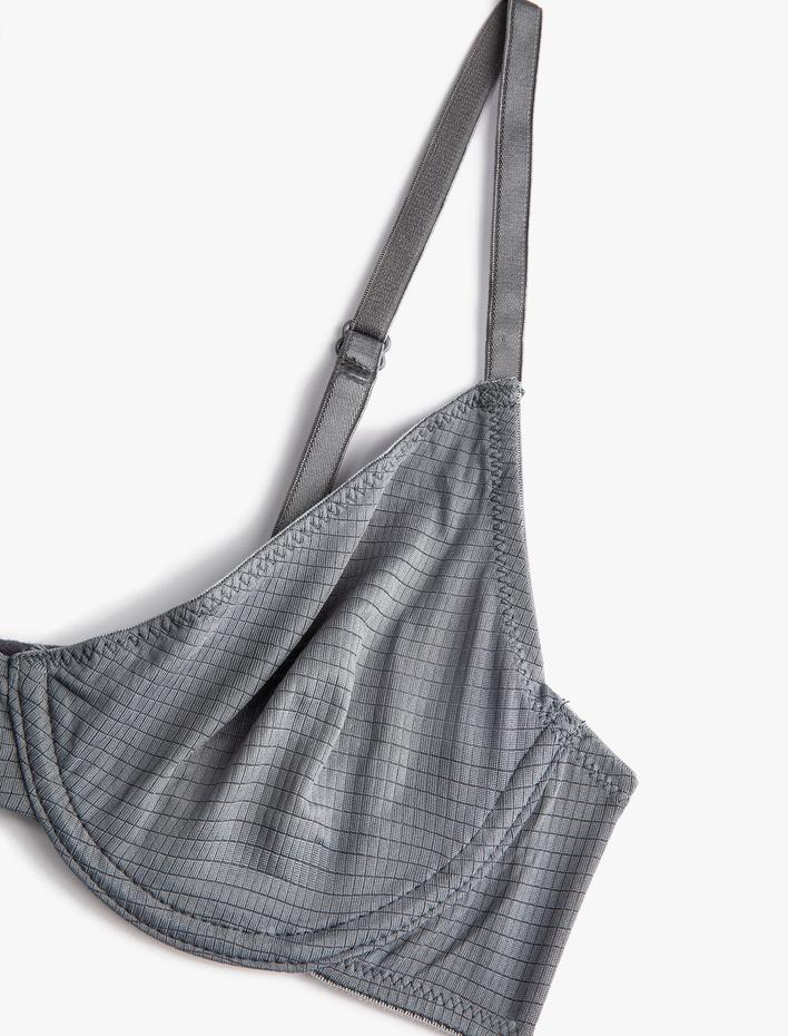  Dolgusuz Balenli Sütyen Kapsız Dokulu