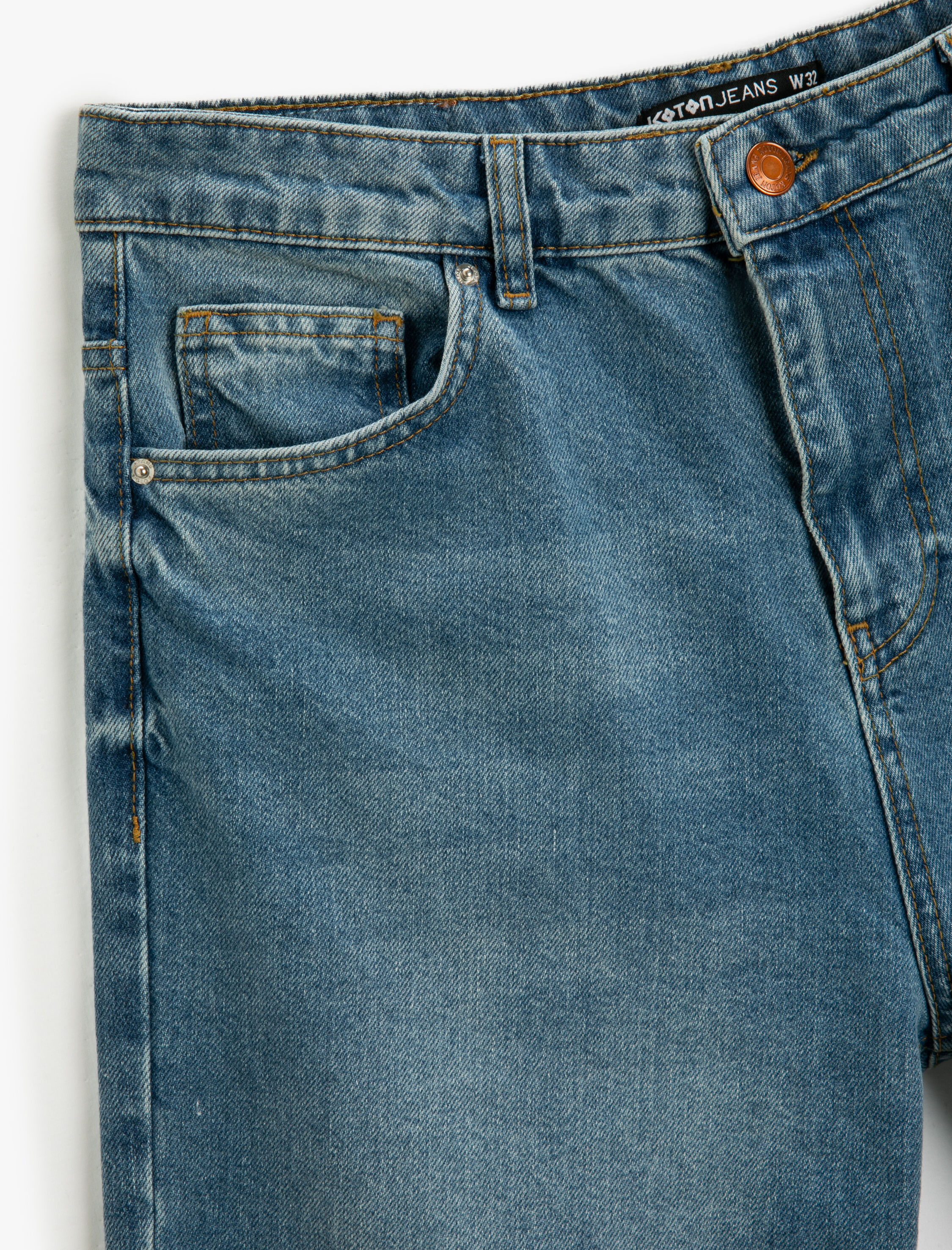   Loose Fit Kot Bol Pantolon - Steve Jean