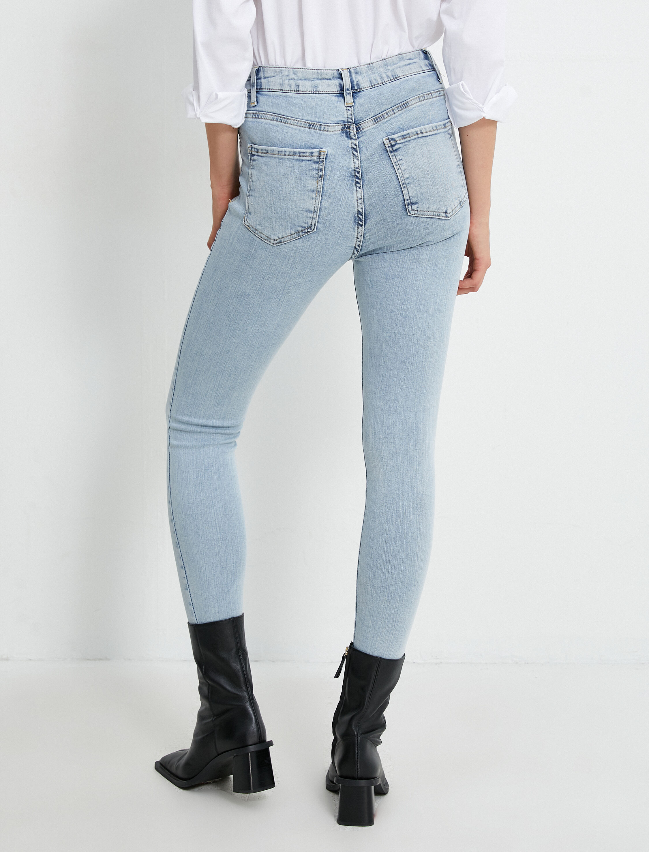   Dar Paça Kot Pantolon Dar Kesim - Carmen Jean