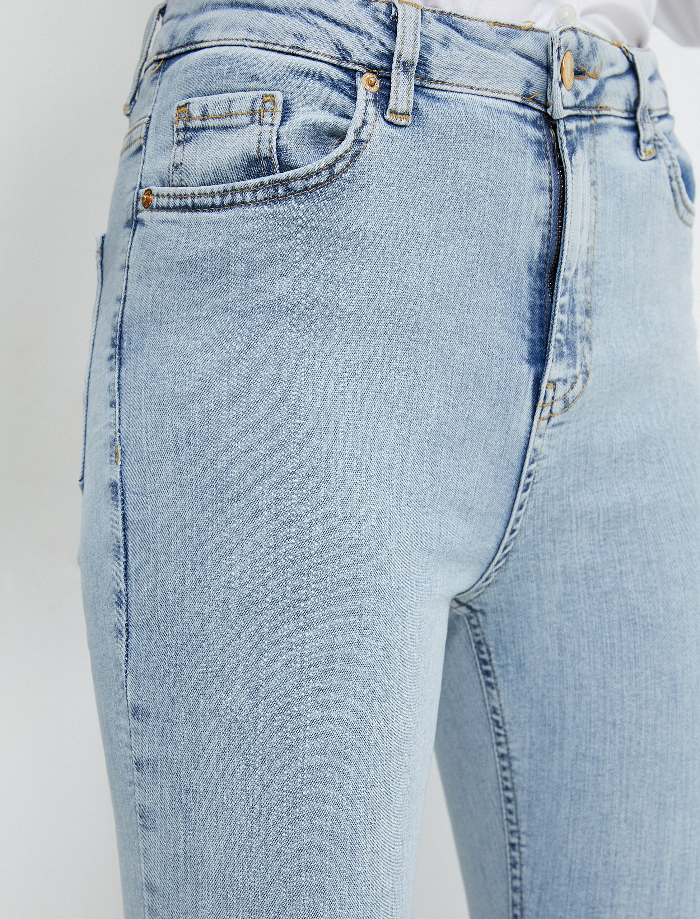   Dar Paça Kot Pantolon Dar Kesim - Carmen Jean