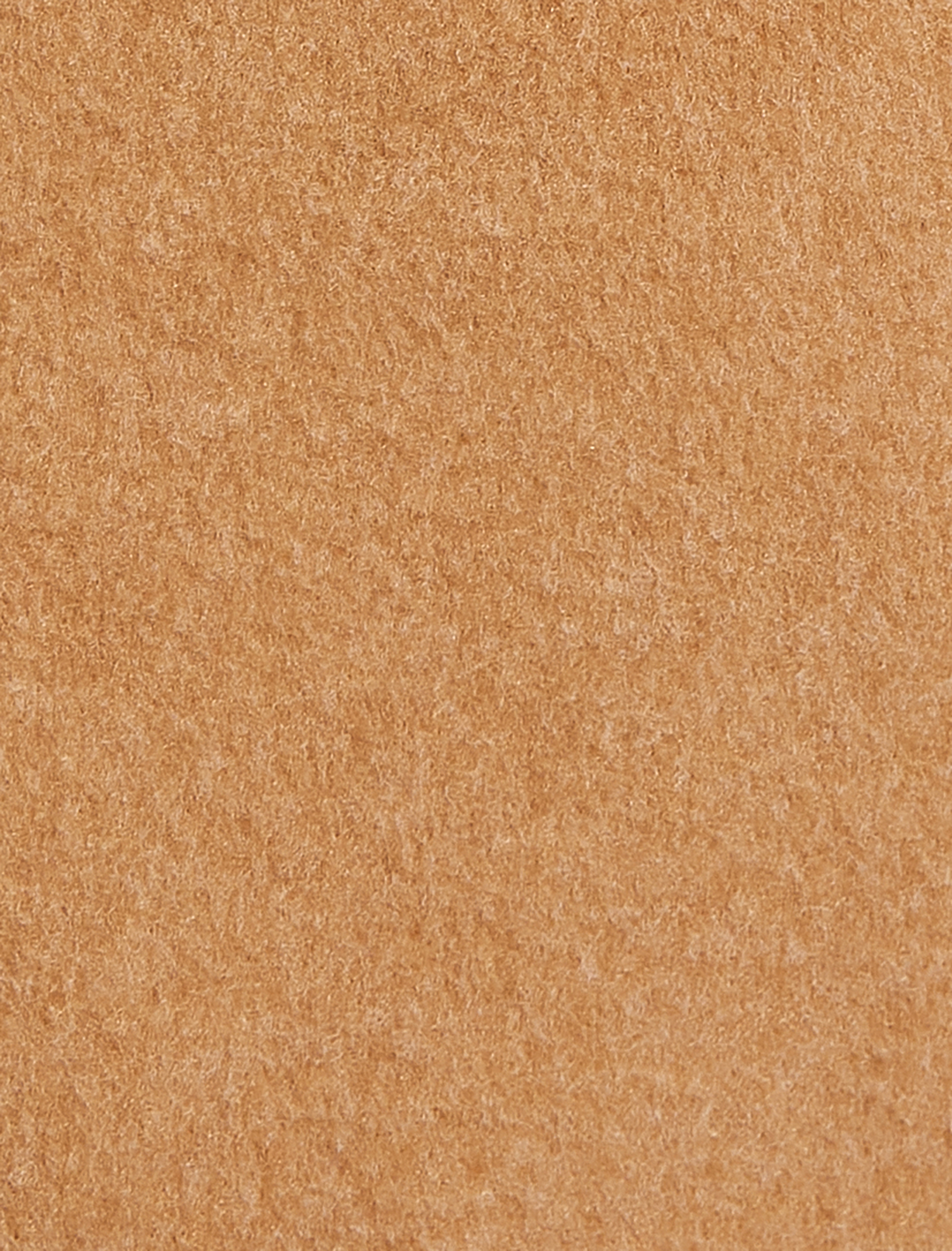   Uzun Kaşe Kaban Cep Detaylı Düğmeli Kruvaze Astarlı