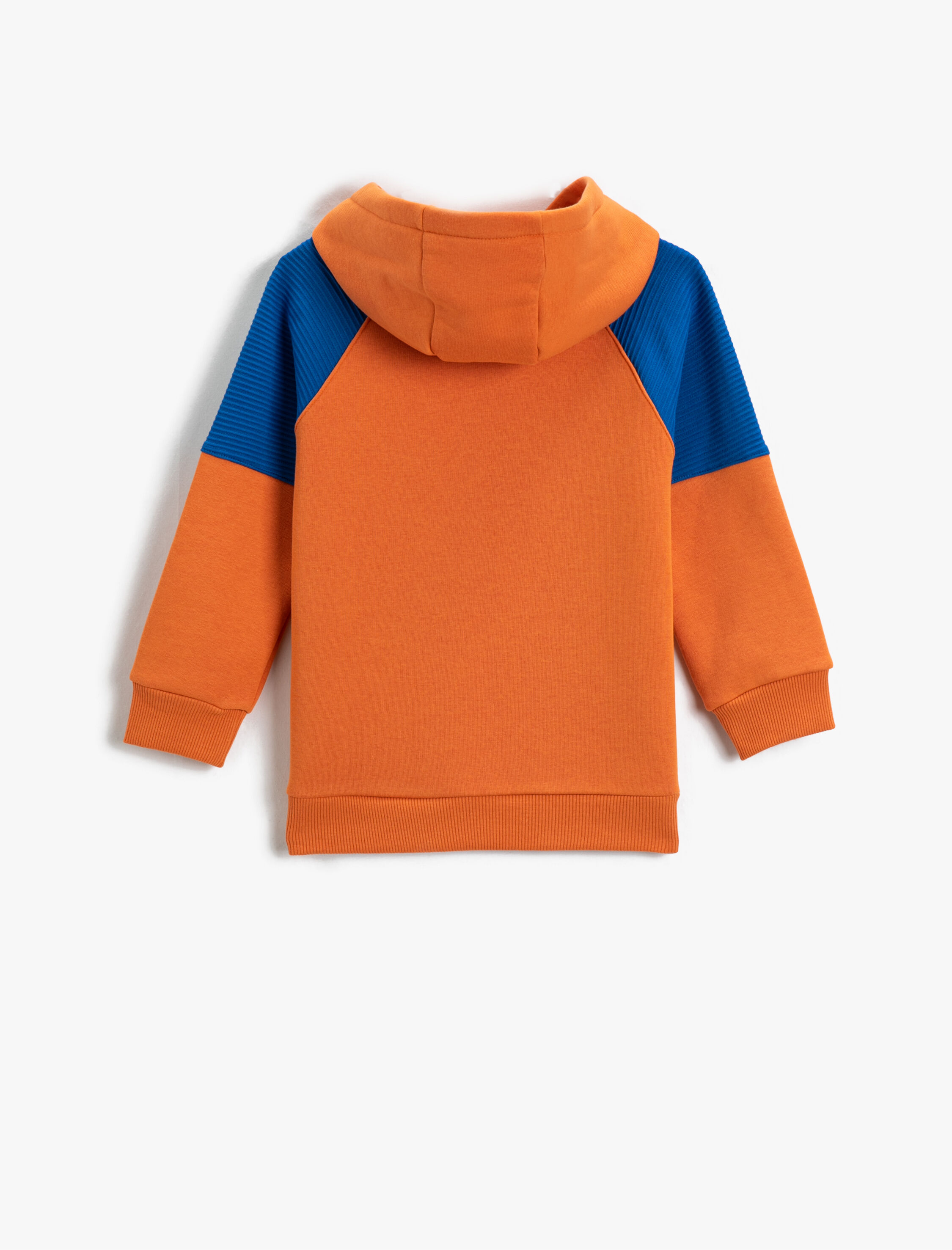 Erkek Çocuk Oversize Kapüşonlu Sweatshirt Kolej Baskılı