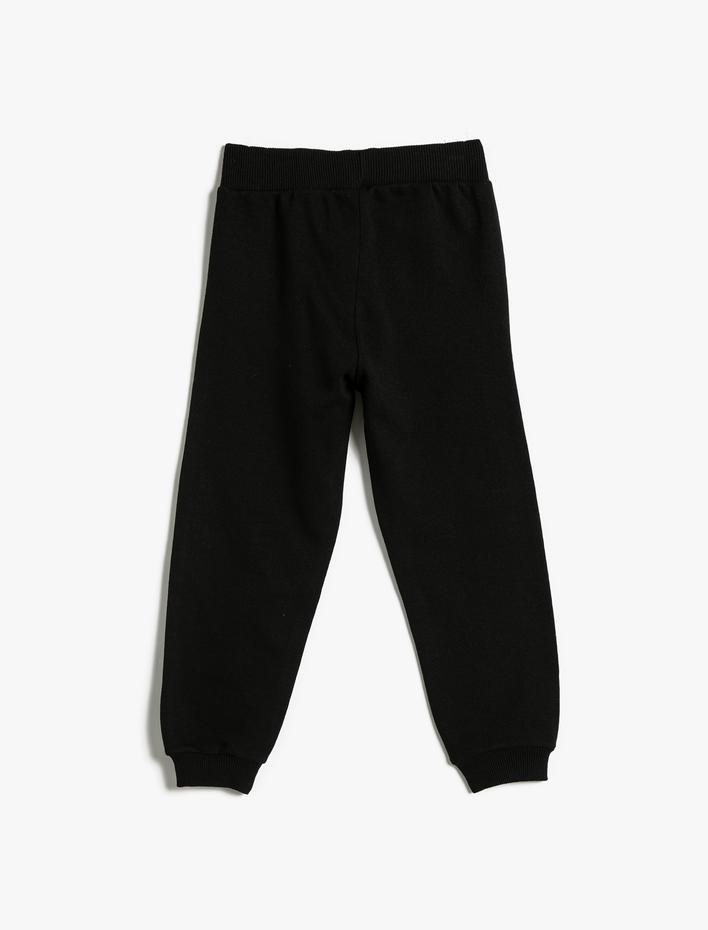 Kız Çocuk Jogger Eşofman Altı Basic Beli Bağlamalı