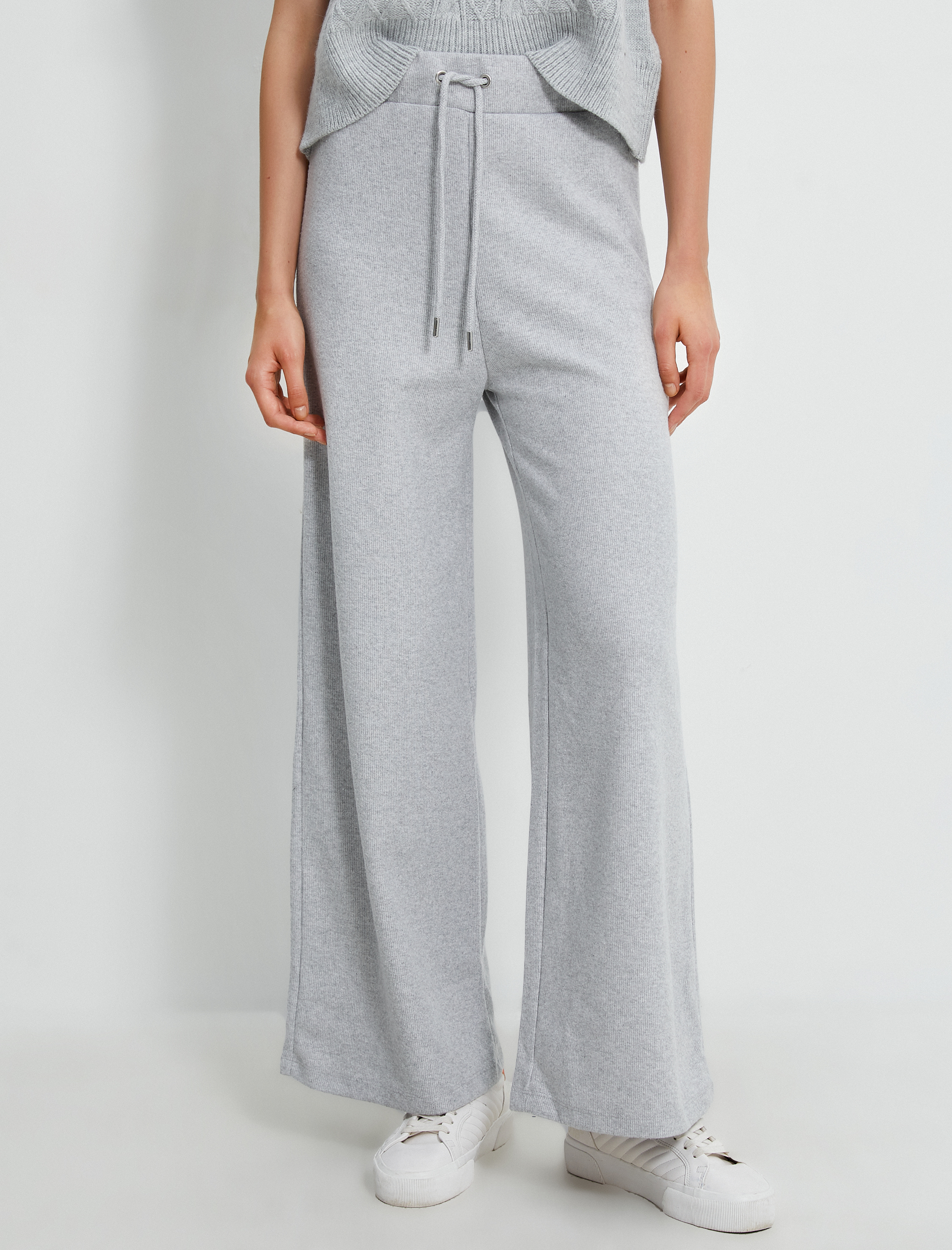   Bol Paça Eşofman Altı Beli Bağcıklı Fitilli