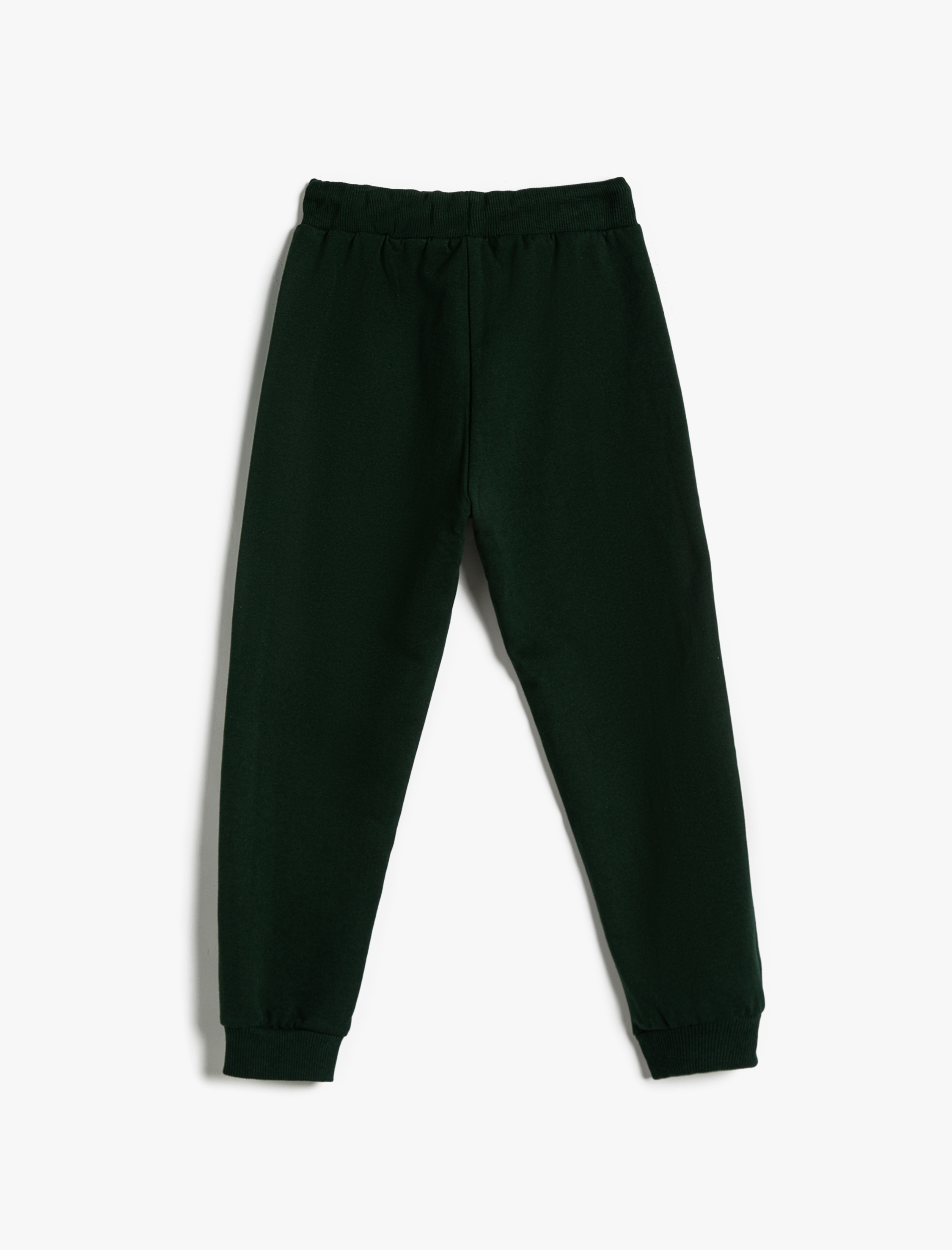  Erkek Çocuk Jogger Eşofman Altı Beli Bağcıklı Paçası Lastikli Şardonlu