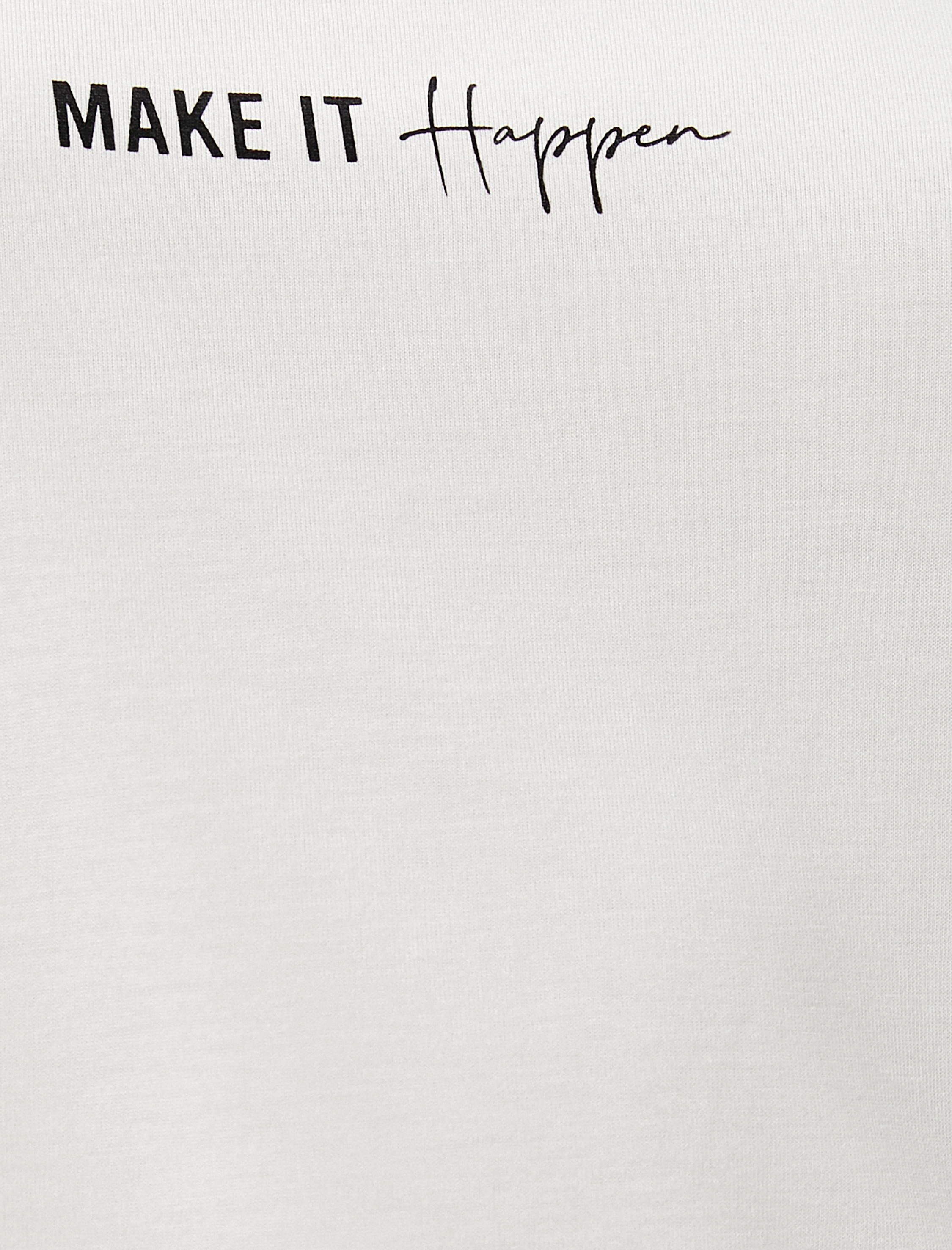   Spor Tişört Slogan Baskılı Kısa Kollu Bisiklet Yaka Modal Karışımlı