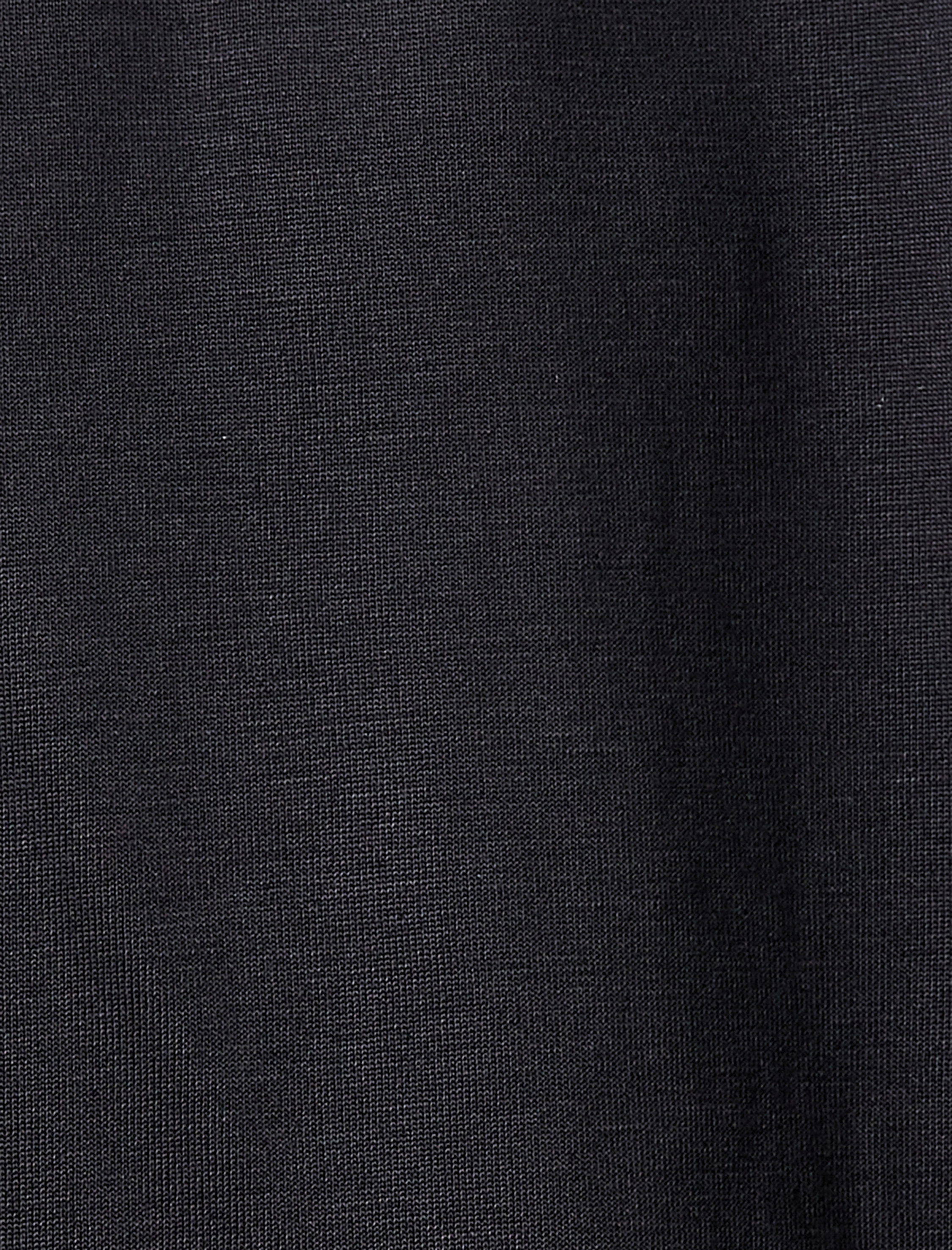   Pijama Üstü Bisiklet Yaka Uzun Kollu Modal Karışımlı