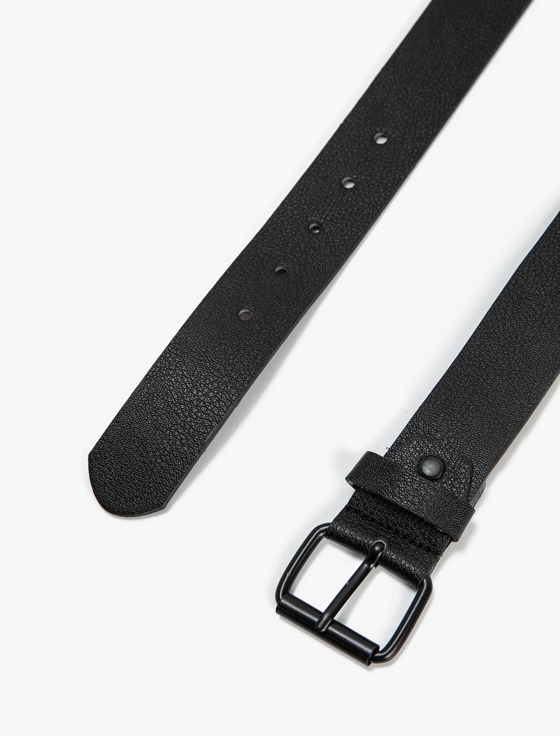  Erkek Kemer Deri Görünümlü Toka Detaylı