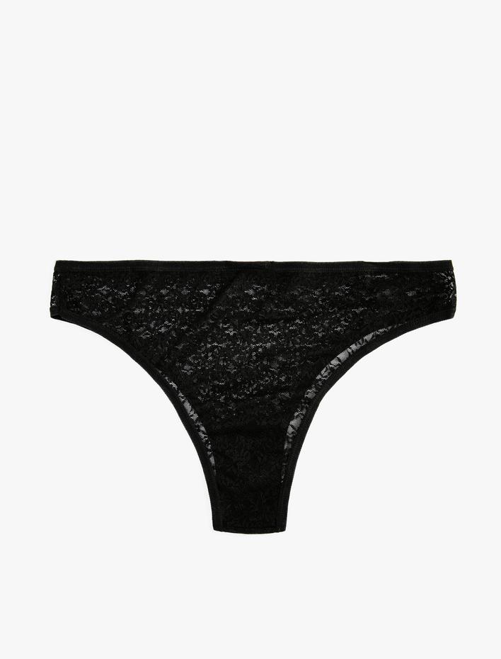  Brazilian Külot Dantelli Normal Bel