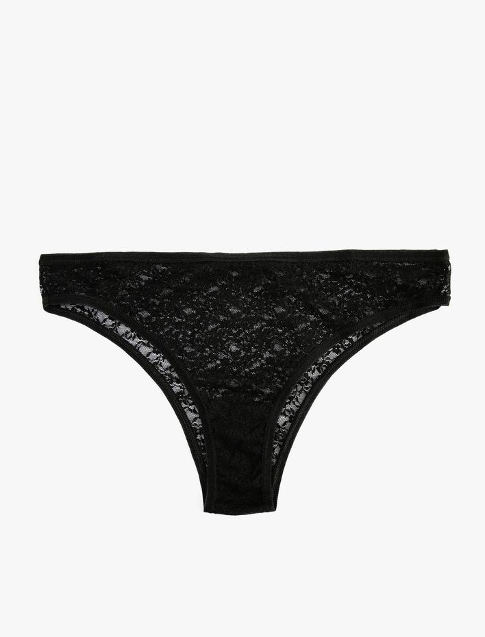  Brazilian Külot Dantelli Normal Bel