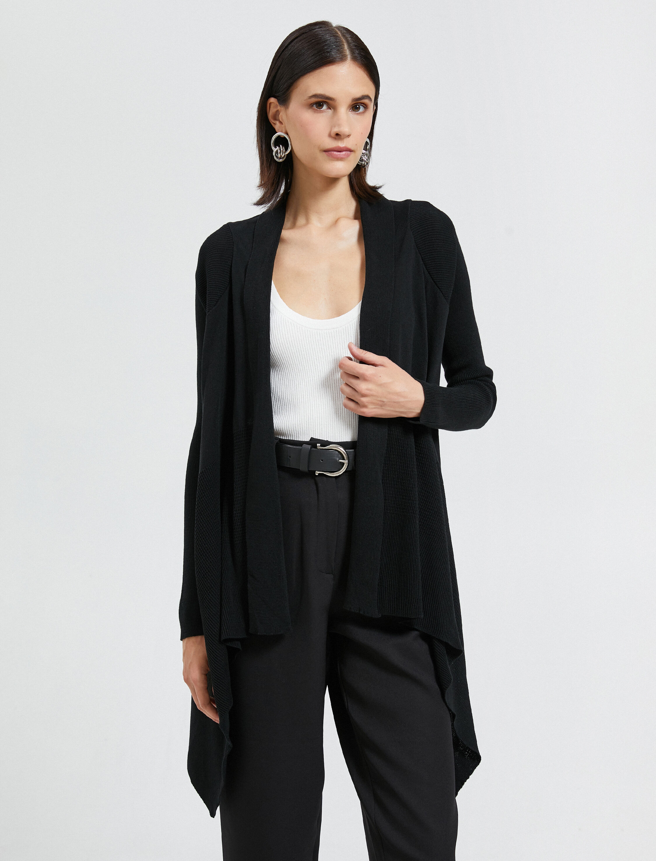   Oversize Hırka Dökümlü