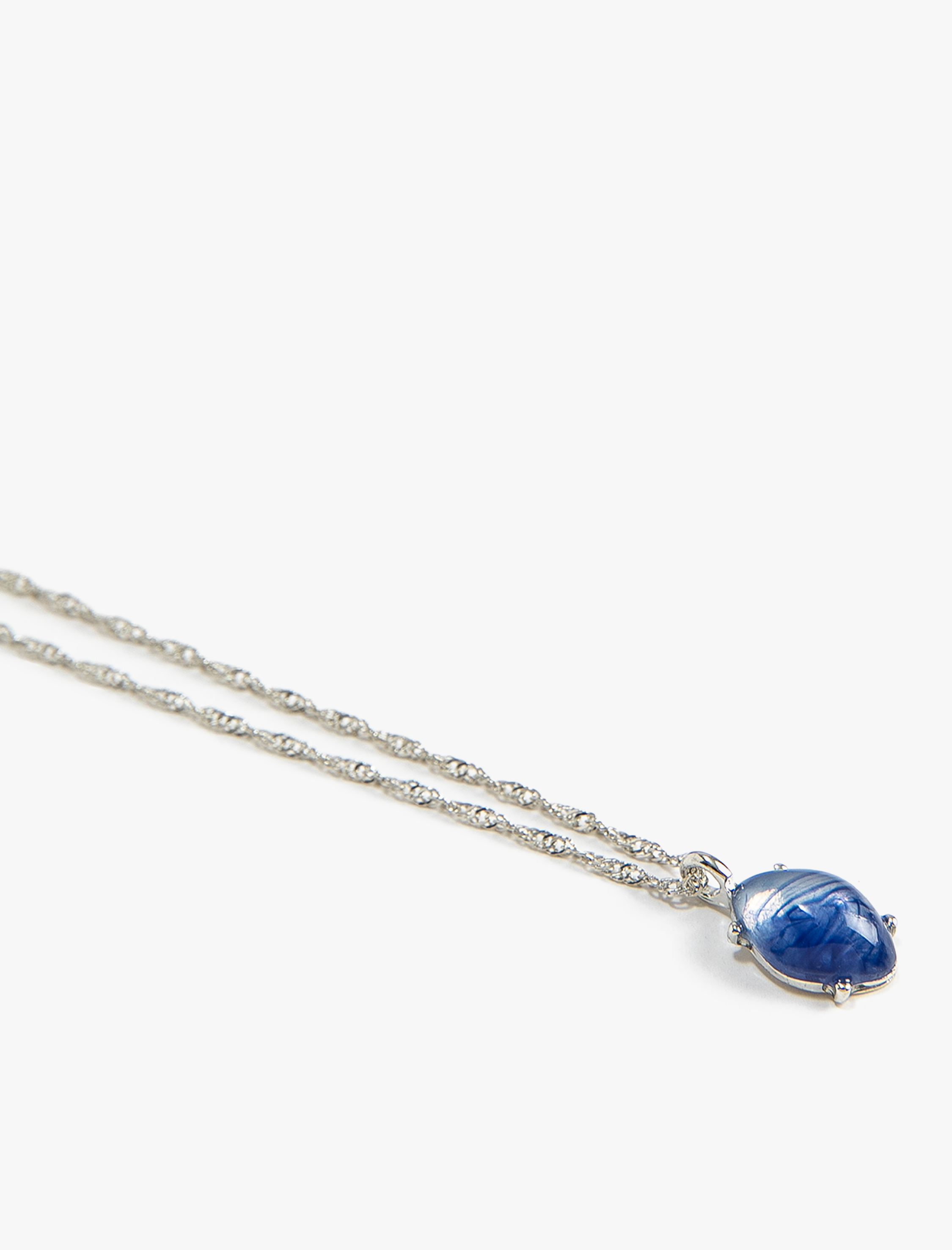  Kadın Kolye Zincir Taş Charm Uçlu