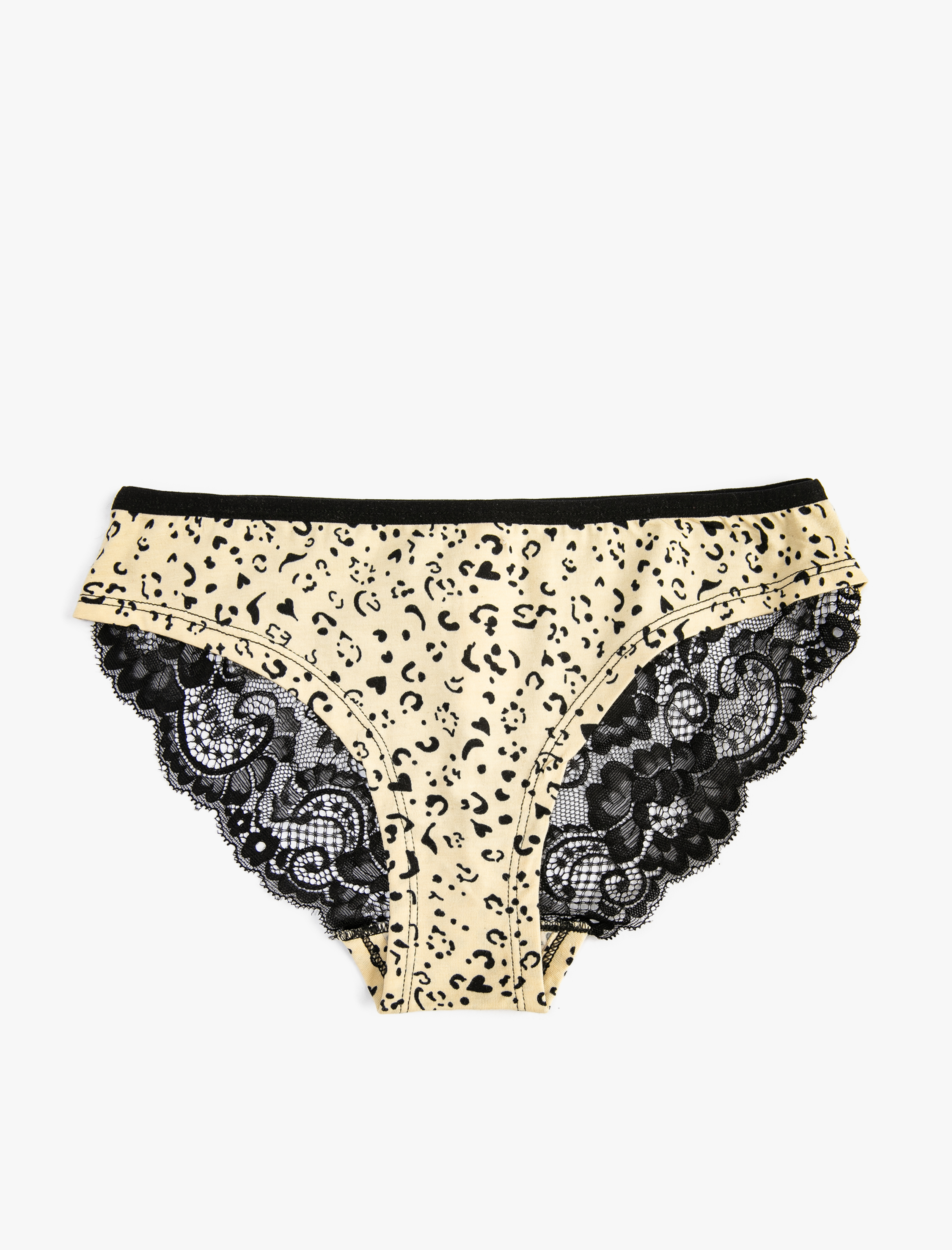   Brazilian Külot Dantel Detaylı Pamuklu