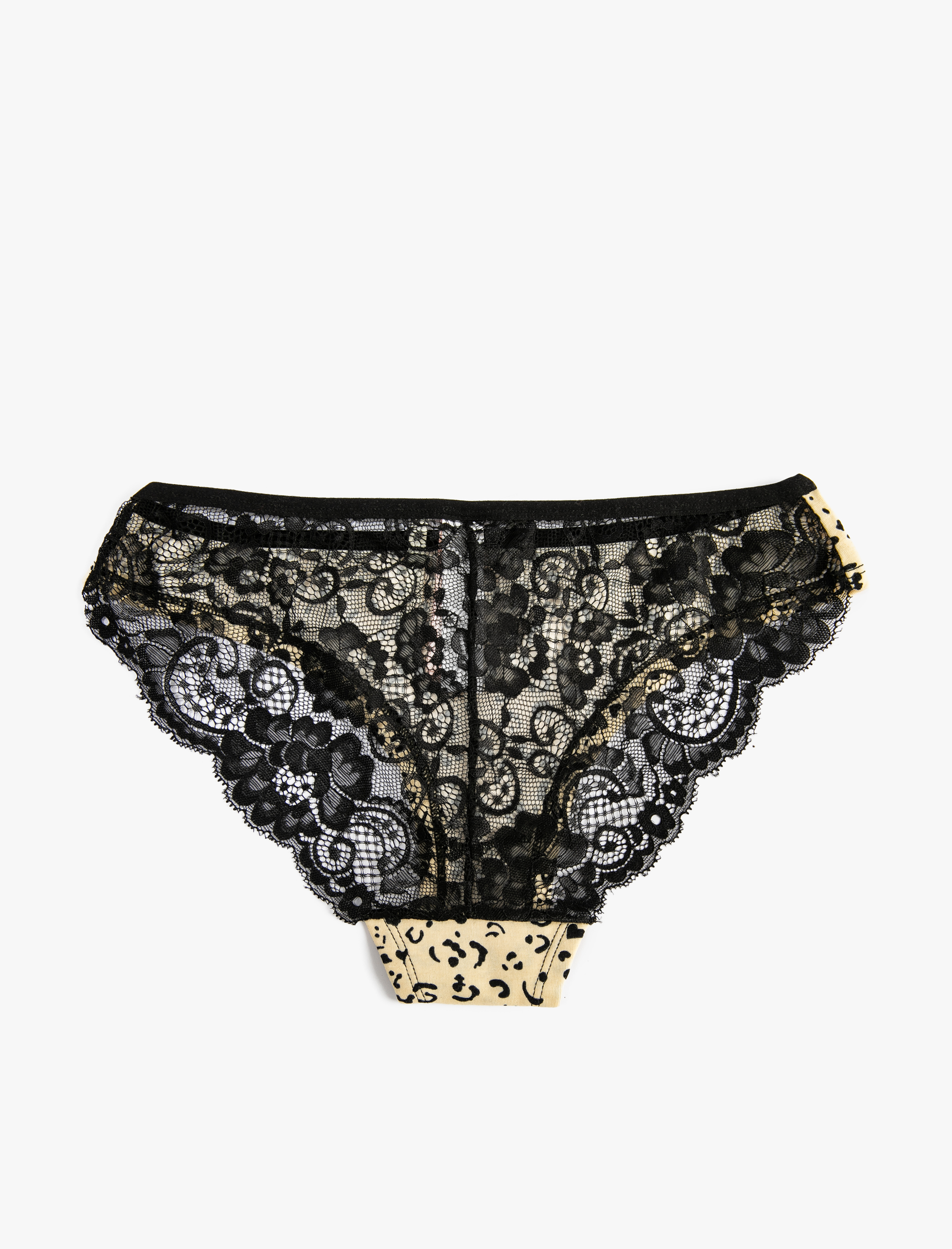   Brazilian Külot Dantel Detaylı Pamuklu