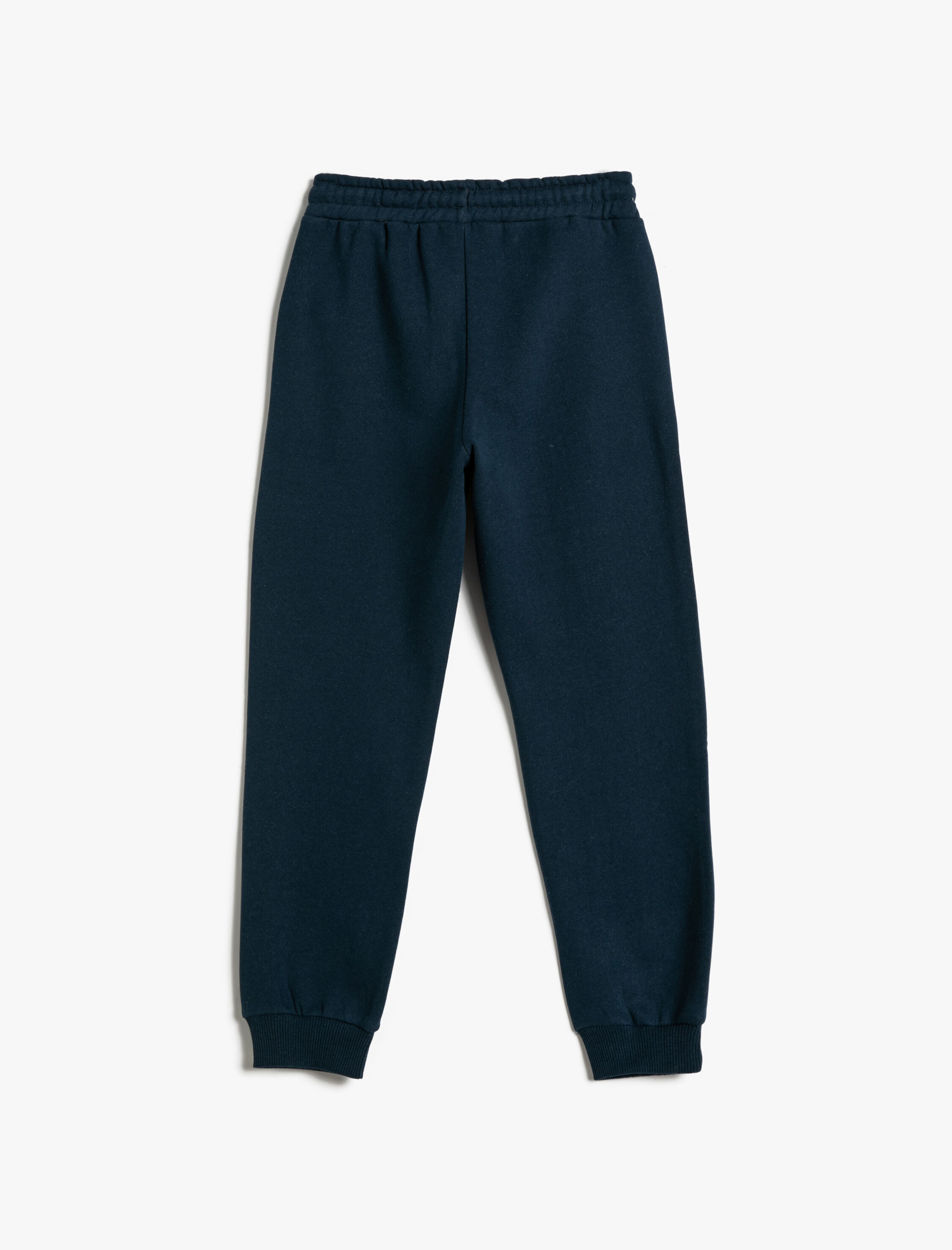  Erkek Çocuk Jogger Eşofman Altı Şardonlu Cepli Beli Bağlamalı Pamuklu Baskılı