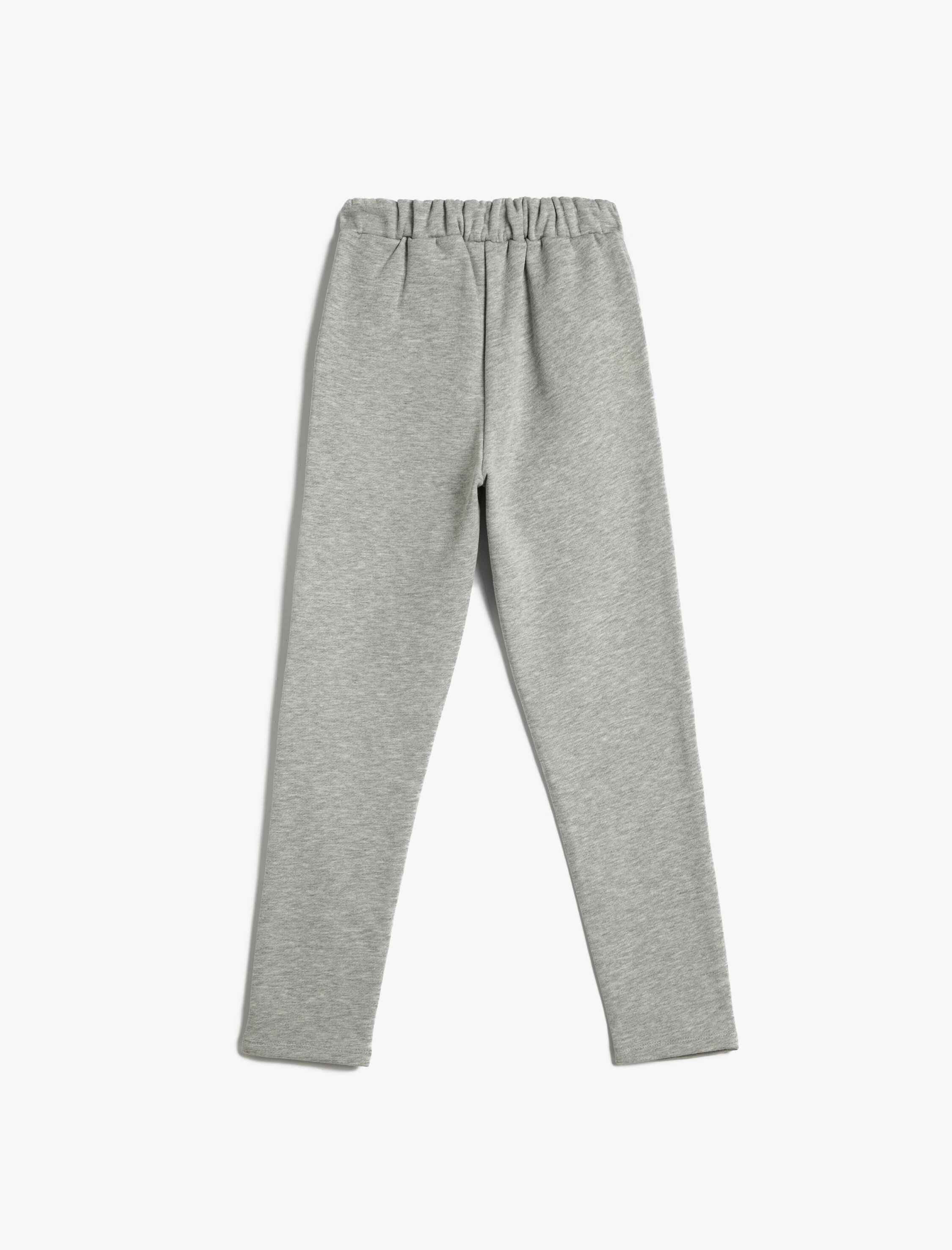  Erkek Çocuk Basic Eşofman Altı Beli Lastikli Düğme Kapamalı Cepli