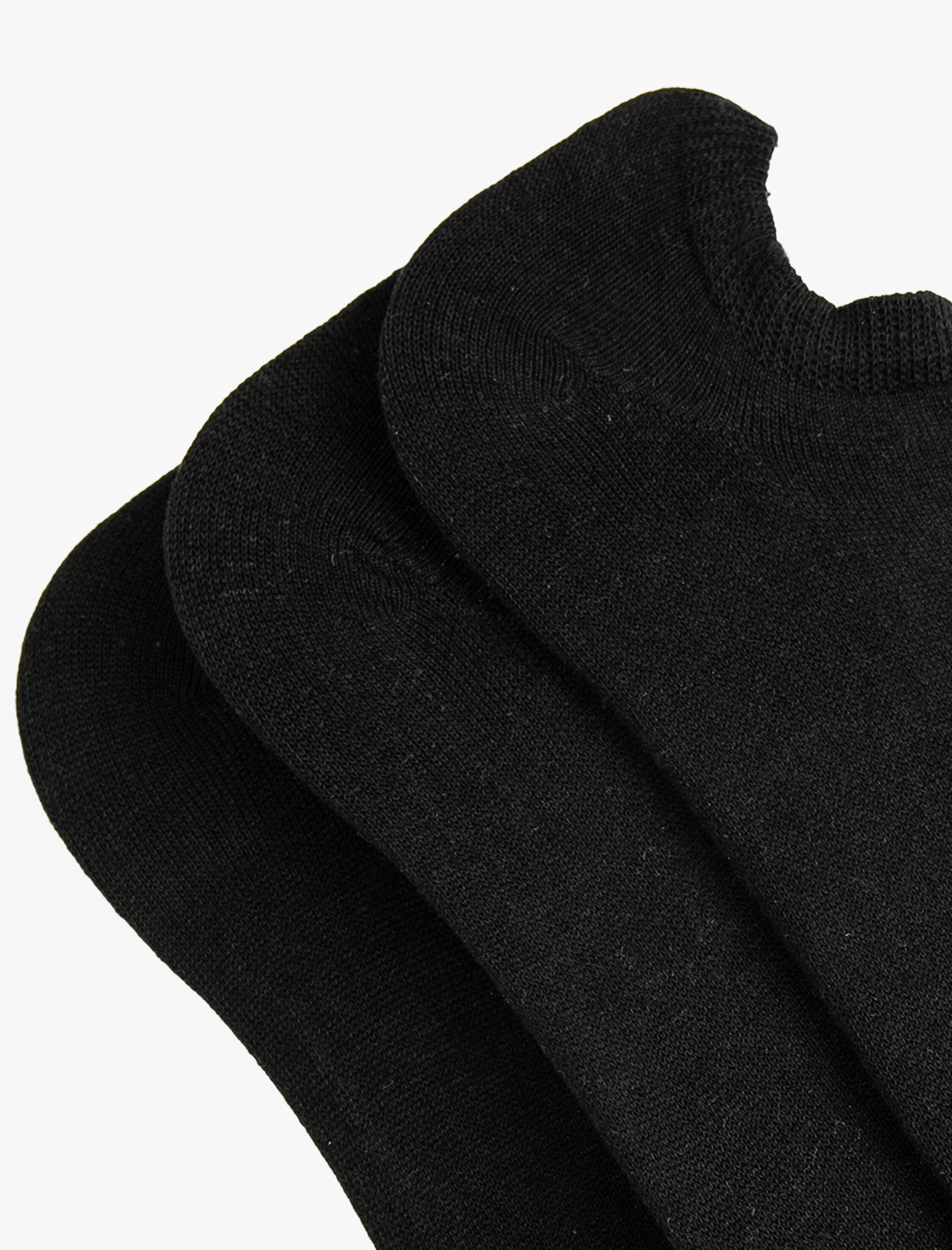  Erkek Basic 3'lü Patik Çorap Seti