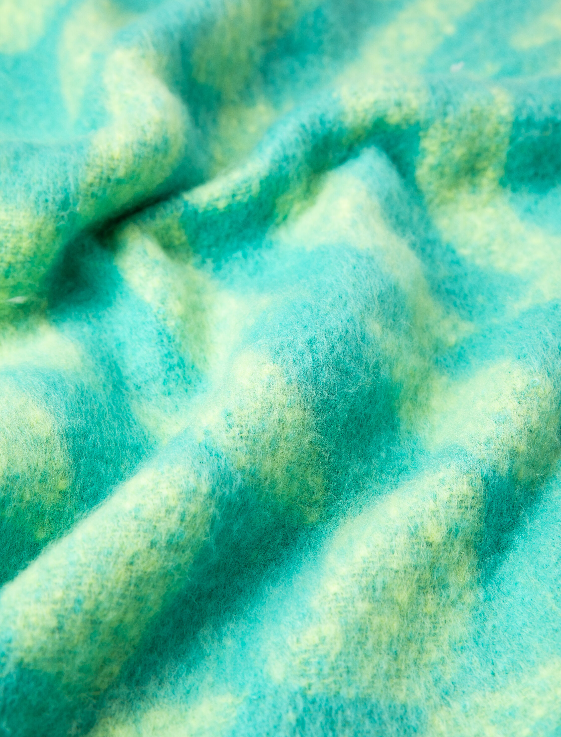  Kadın Atkı Uzun Püsküllü Desenli Yumuşak Dokulu