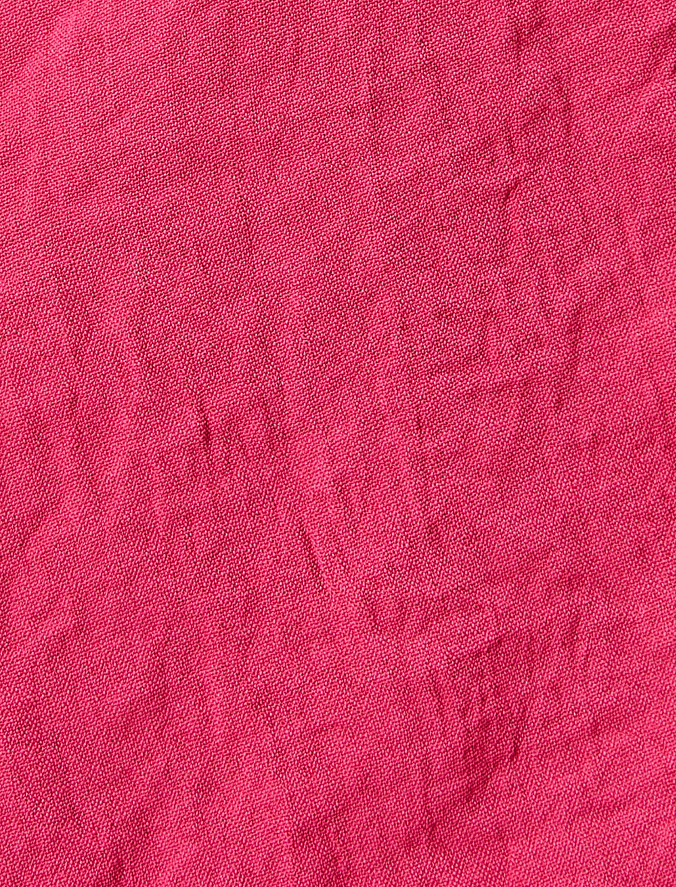   Kısa Kollu Gömlek Dokulu Düğmeli Cep Detaylı