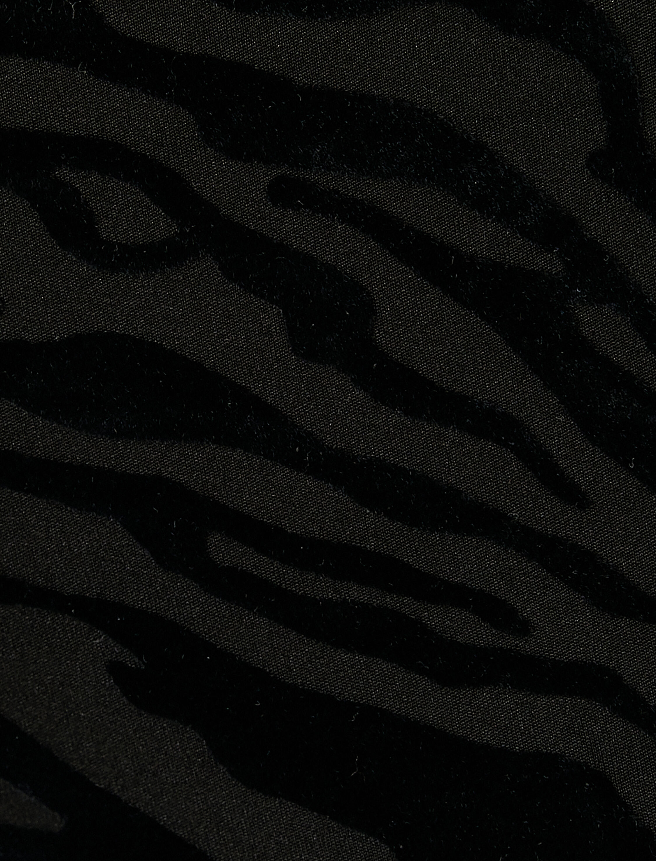   Tayt Pantolon İspanyol Paça Yüksek Bel Zebra Desenli