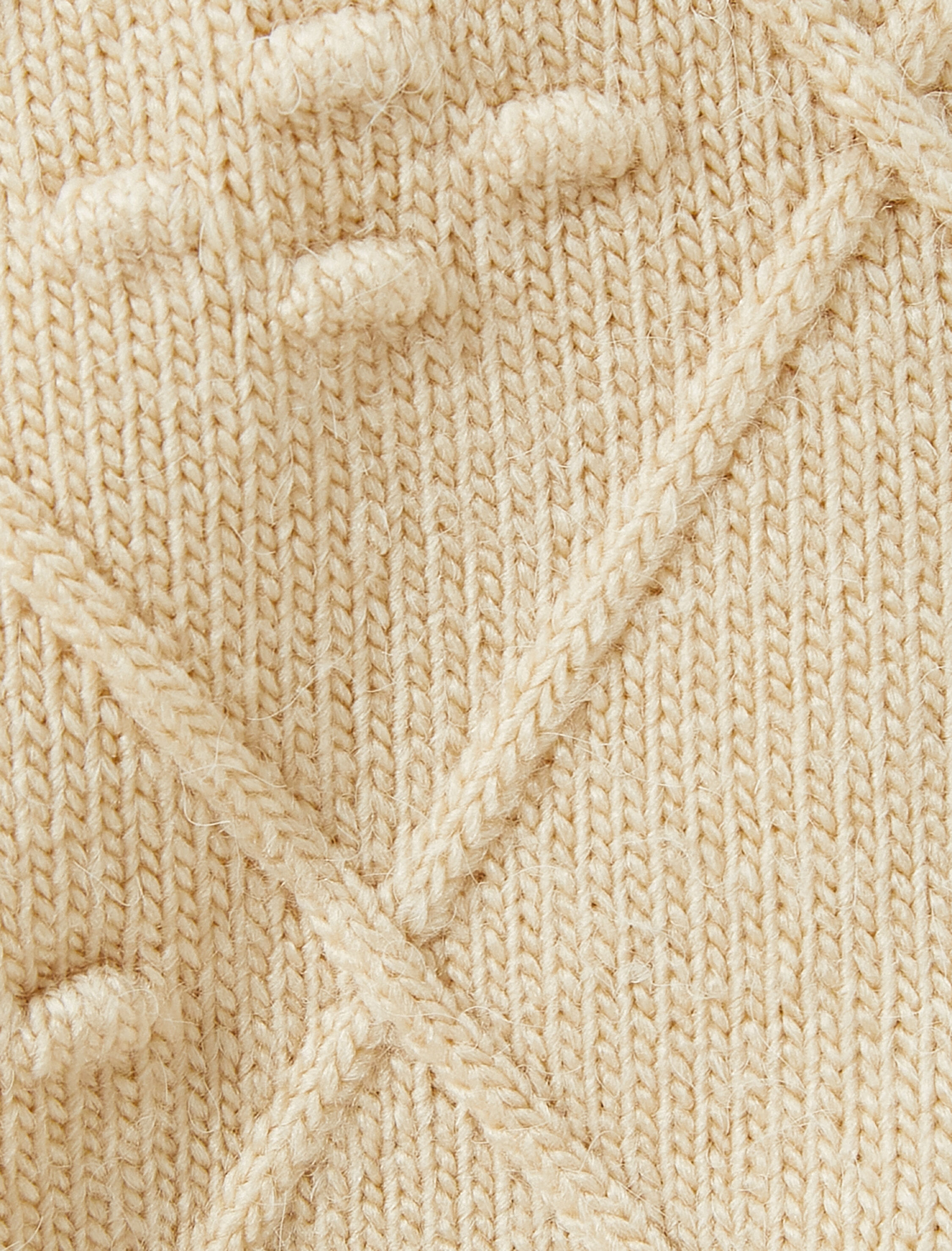   Triko Hırka Düğmeli Dokulu V Yaka Uzun Kollu