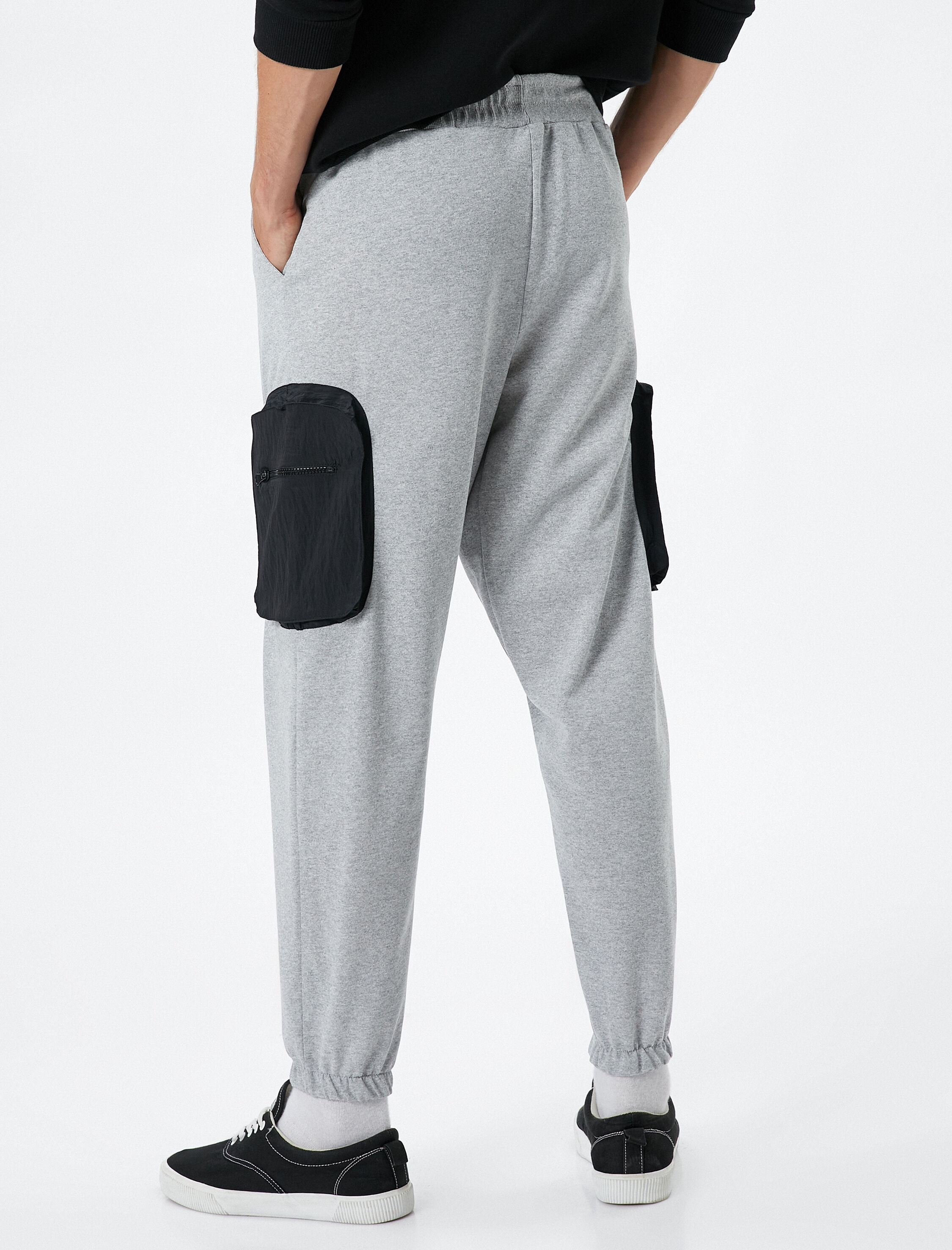   Jogger Eşofman Altı Cep Detaylı Beli Bağcıklı