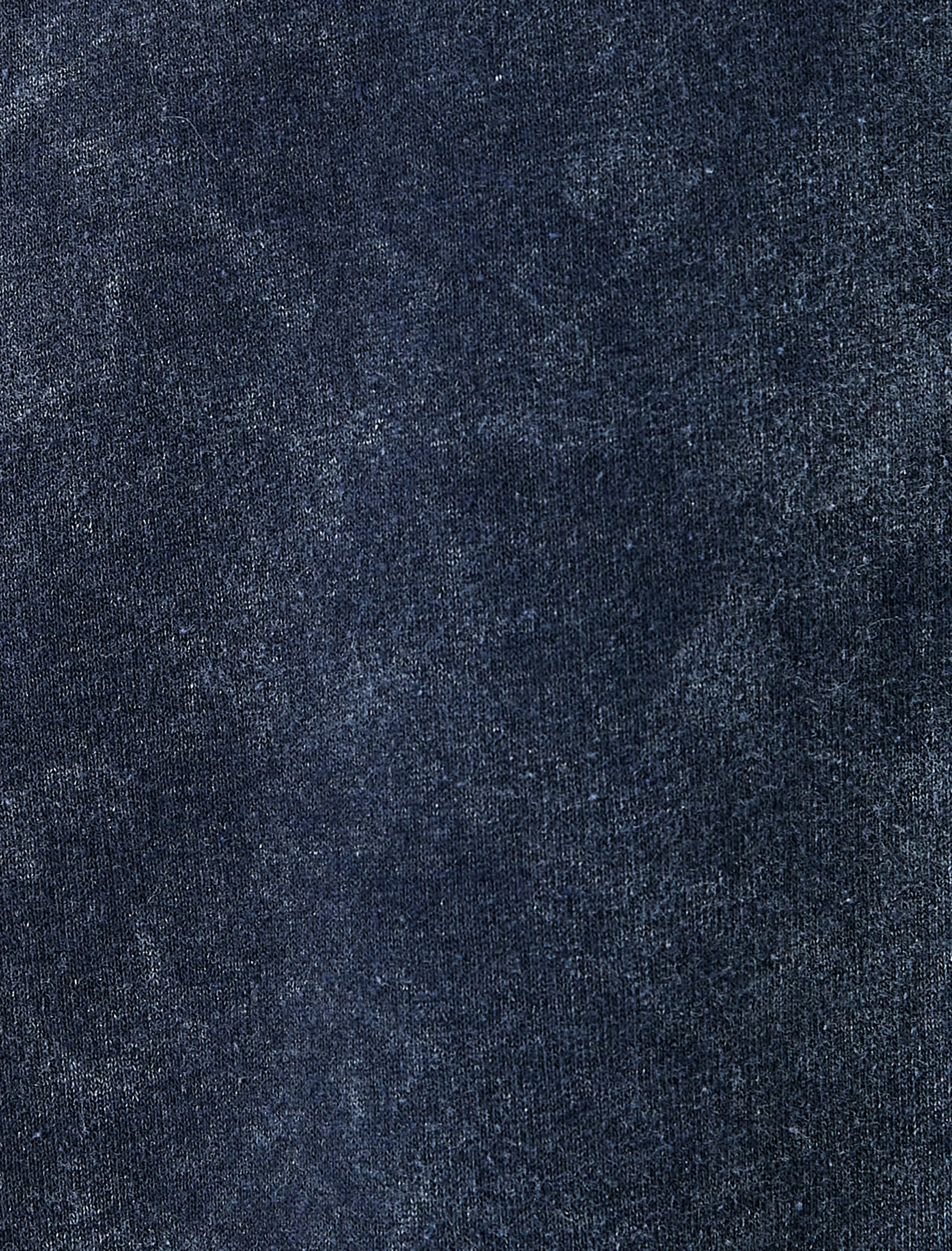   Kapşonlu Sweatshirt Yıkamalı Slogan İşlemeli Ribanalı Şardonlu