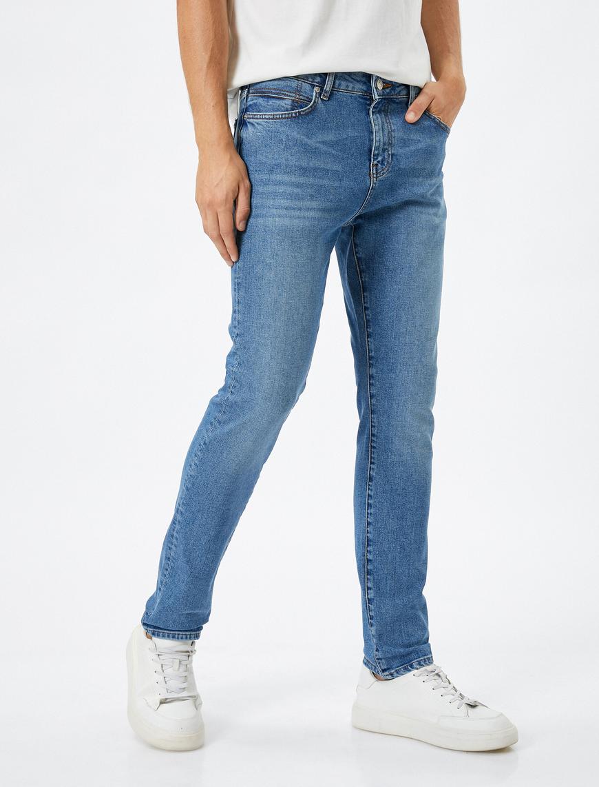   Slim Fit Kot Pantolon - Brad Jean