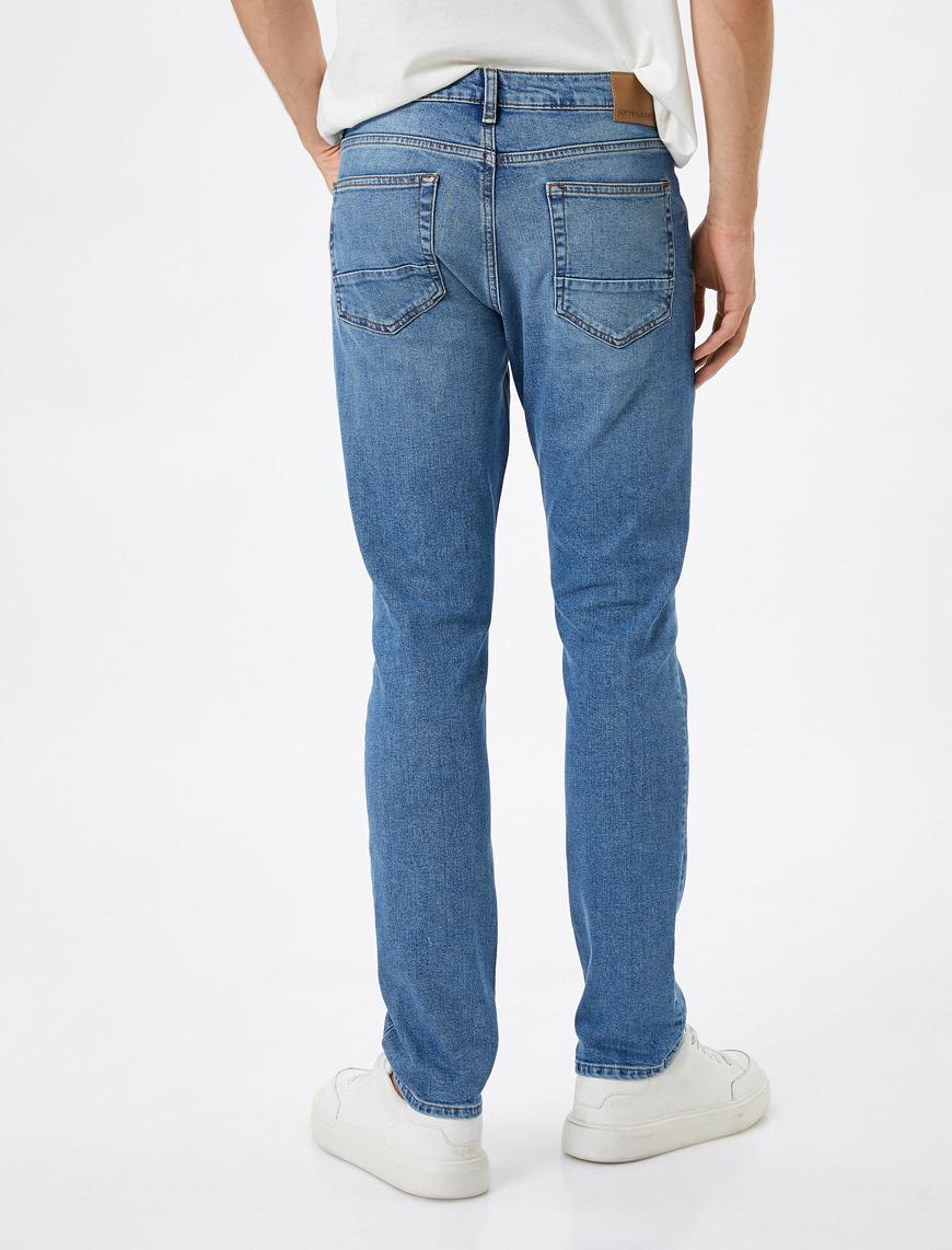   Slim Fit Kot Pantolon - Brad Jean
