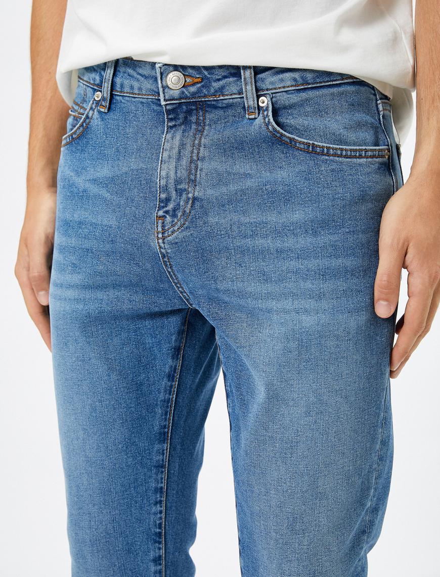   Slim Fit Kot Pantolon - Brad Jean