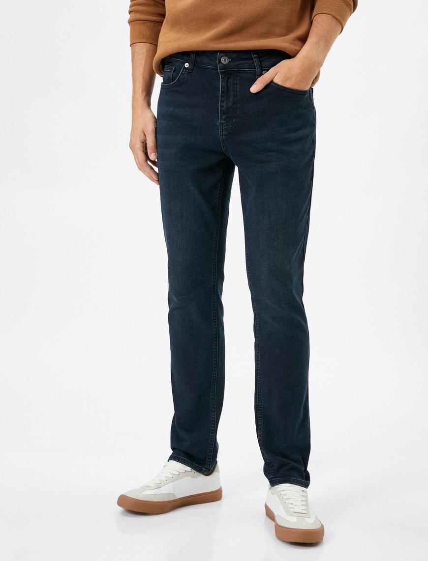   Slim Fit Kot Pantolon - Brad Jean