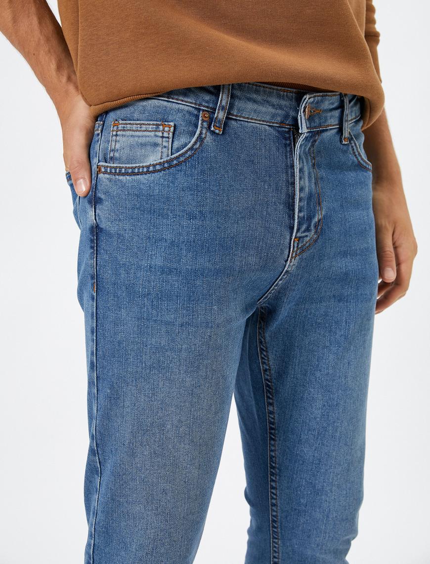   Skinny Fit Kot Pantolon - Michael Jean