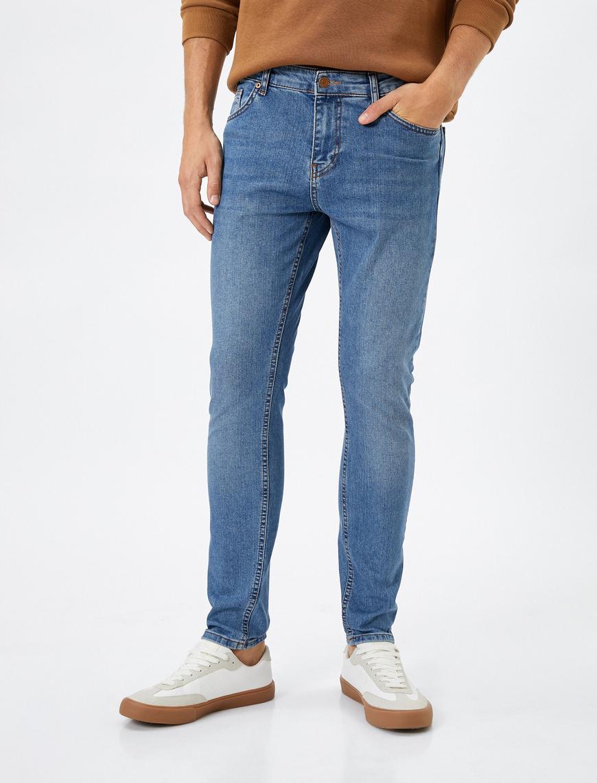   Skinny Fit Kot Pantolon - Michael Jean