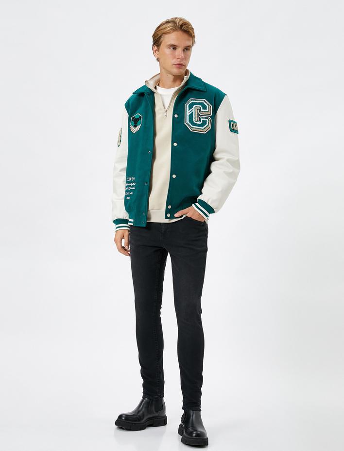  Super Skinny Fit Kot Pantolon - Justin Jean