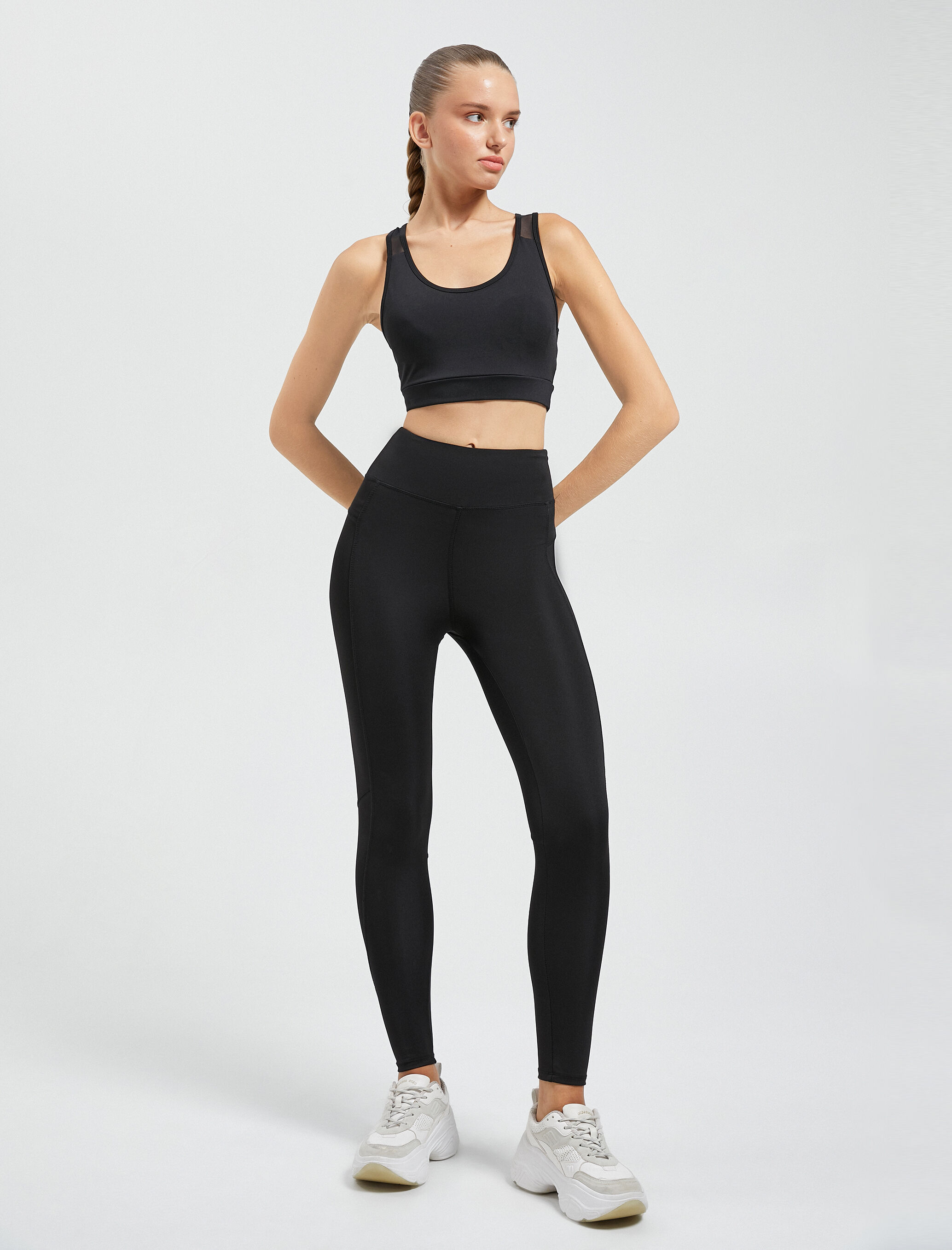   Spor Tayt Yüksek Bel Basic