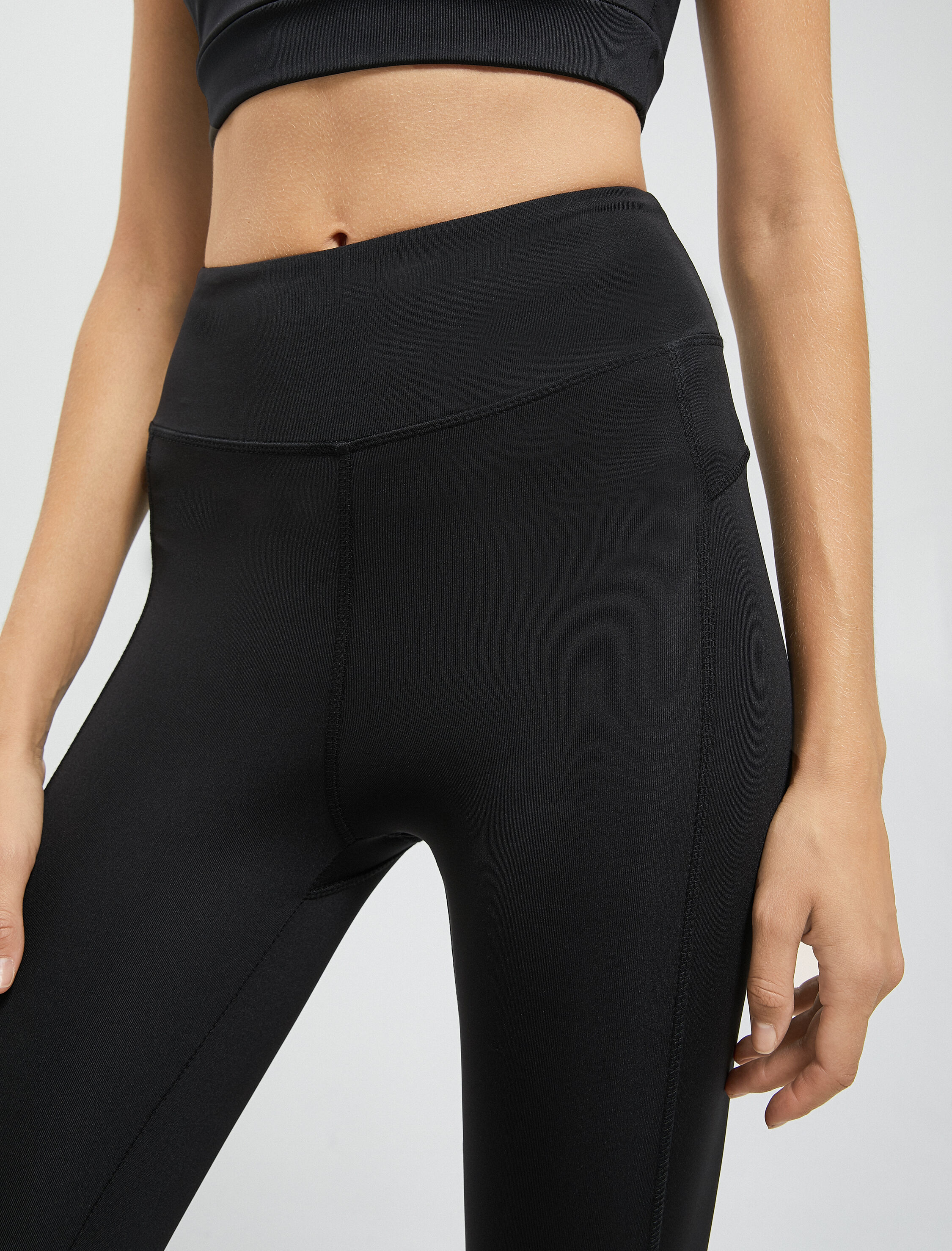   Spor Tayt Yüksek Bel Basic